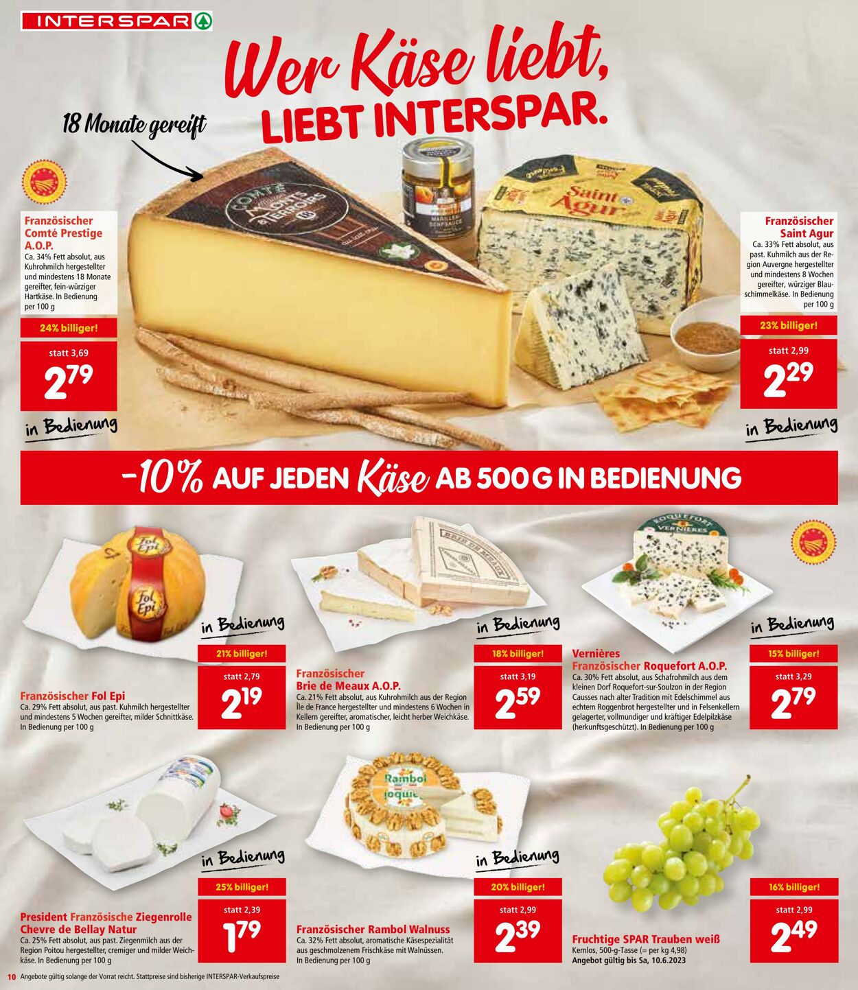 Prospekt Interspar 07.06.2023 - 10.06.2023