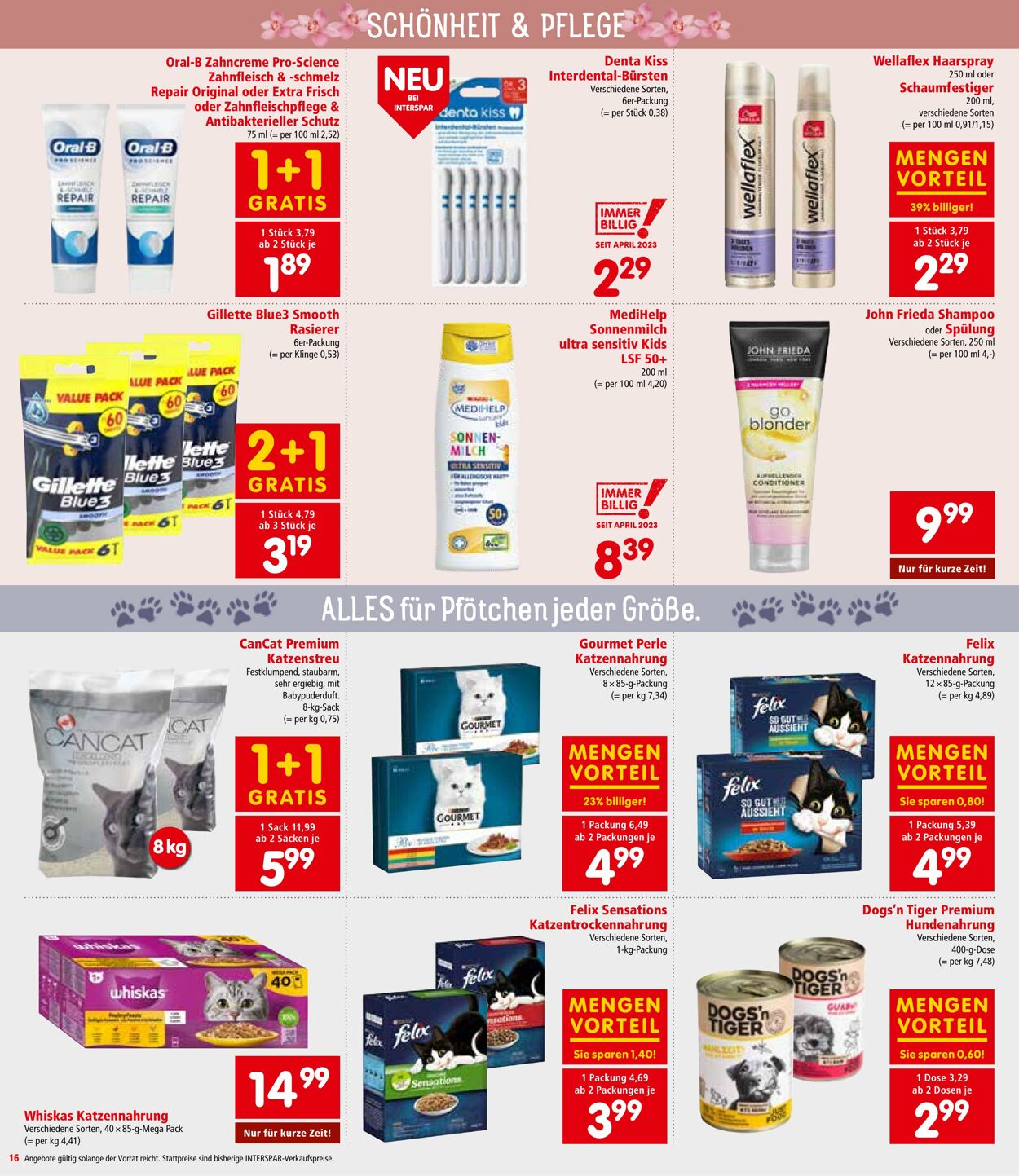 Prospekt Interspar 07.06.2023 - 10.06.2023