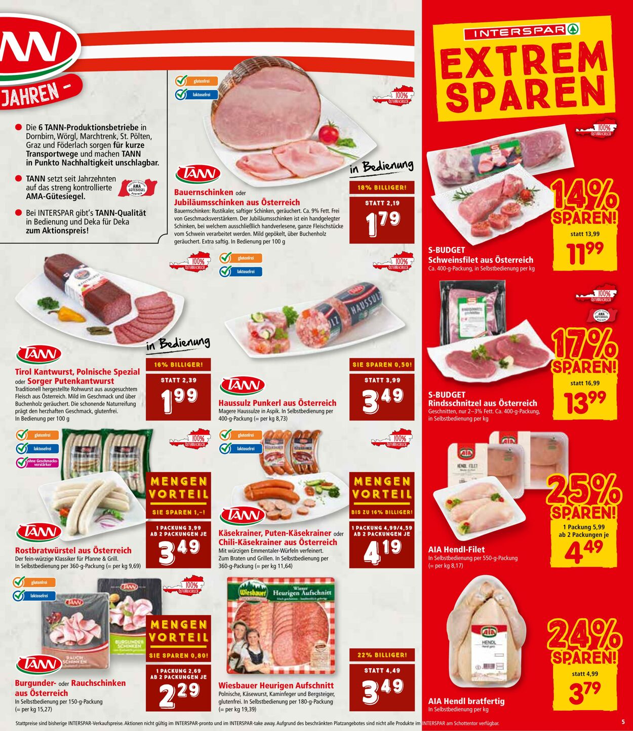 Prospekt Interspar 17.08.2023 - 30.08.2023