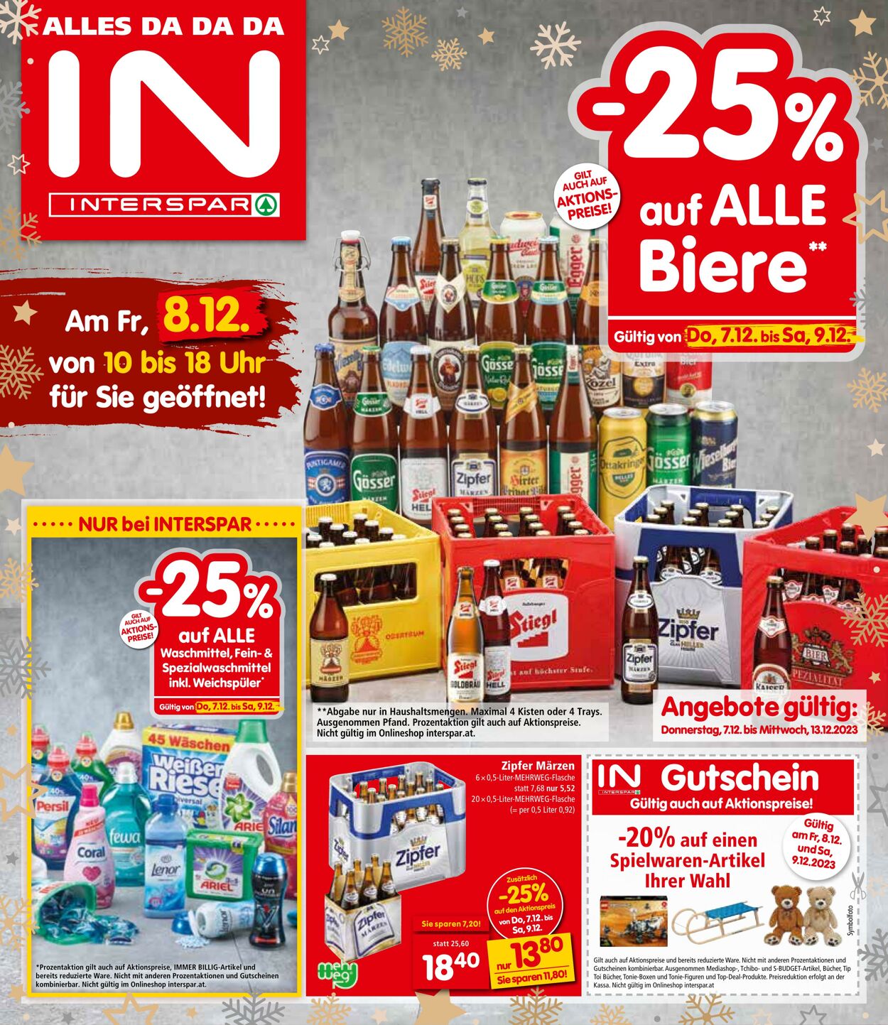 Prospekt Interspar 07.12.2023 - 13.12.2023