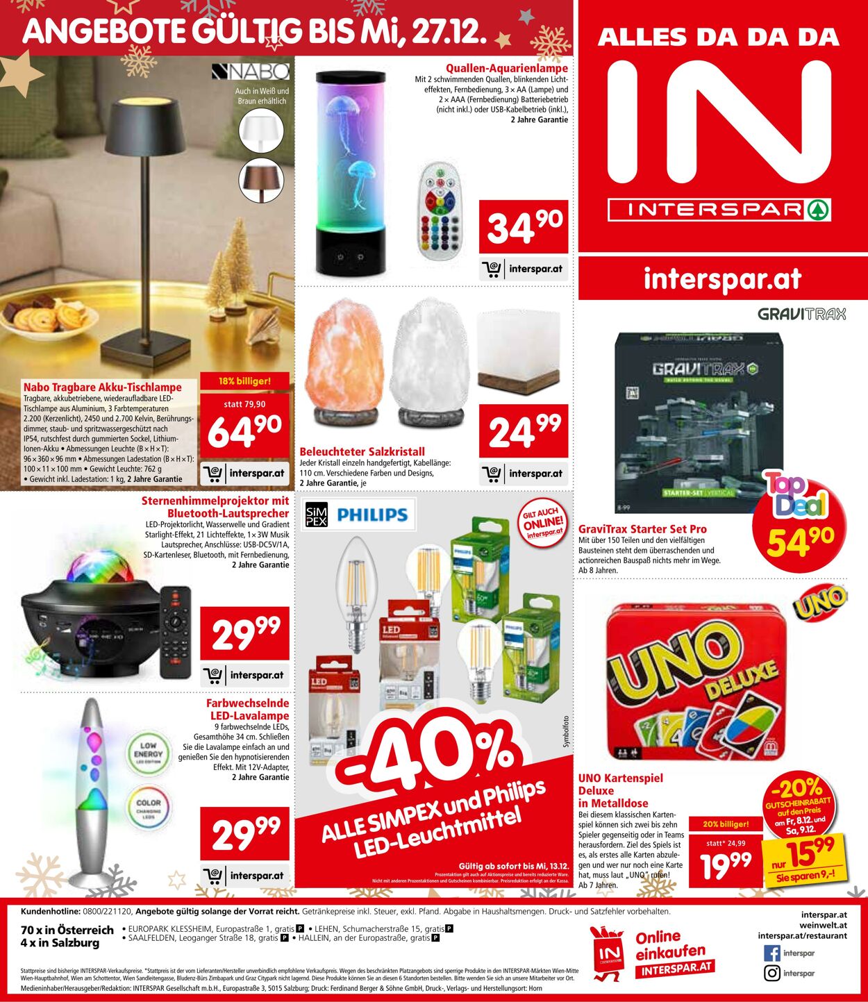 Prospekt Interspar 07.12.2023 - 13.12.2023