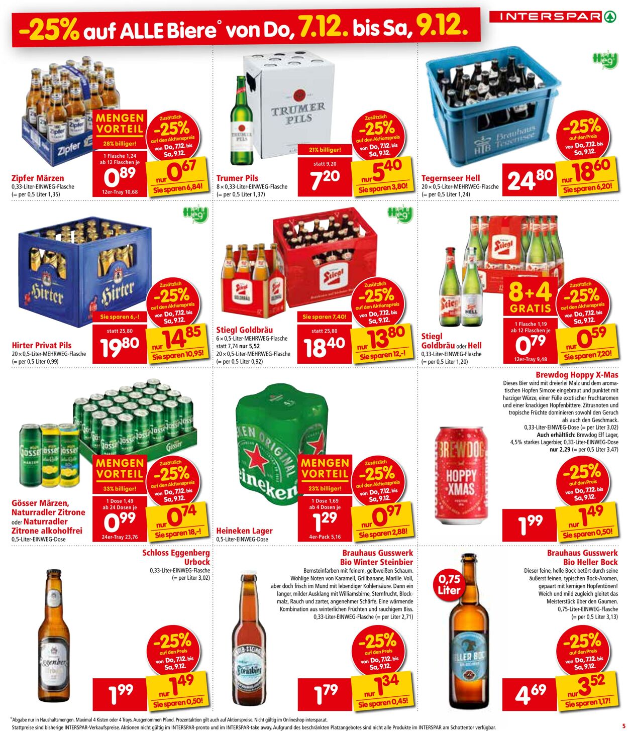 Prospekt Interspar 07.12.2023 - 13.12.2023