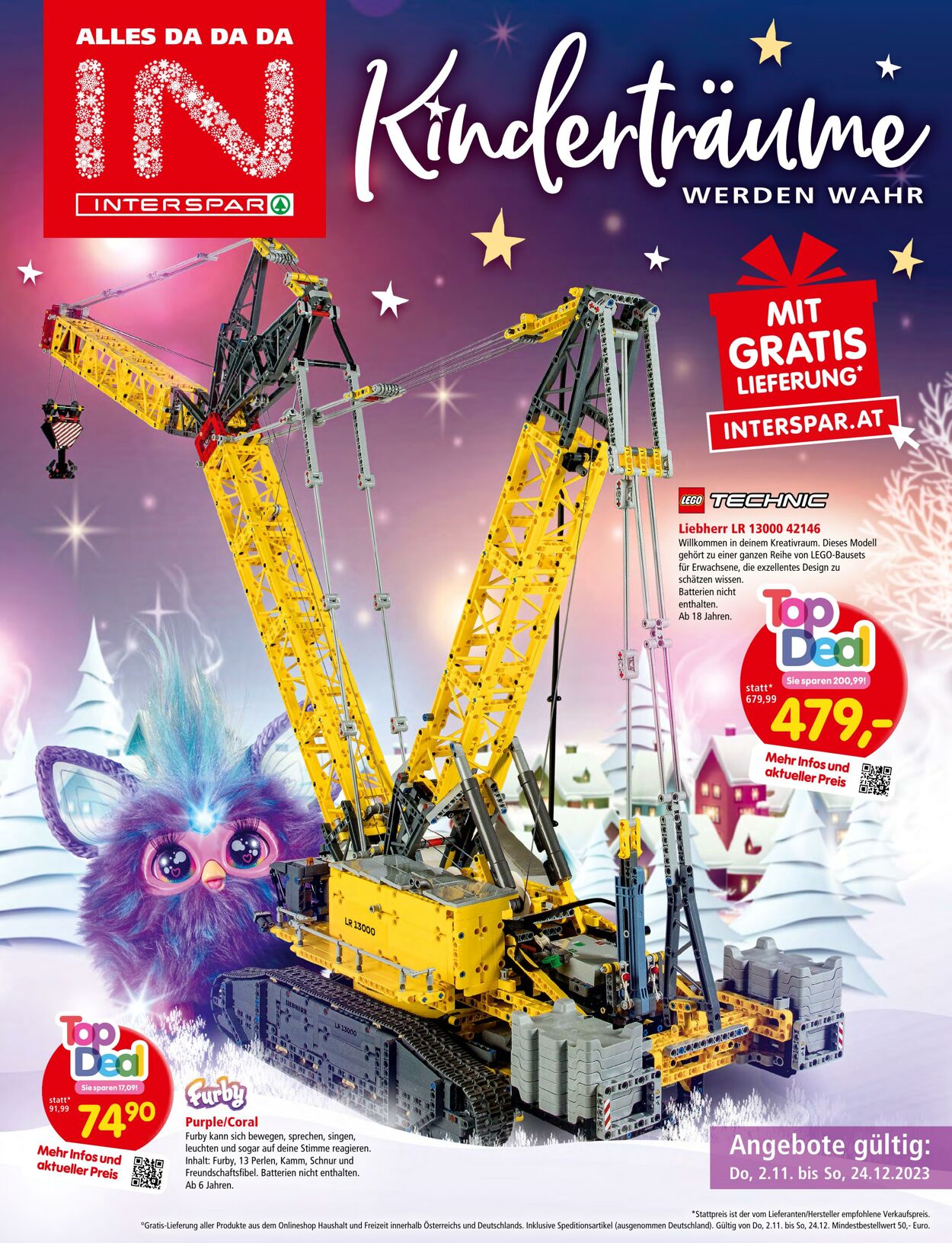 Prospekt Interspar 02.11.2023 - 24.12.2023