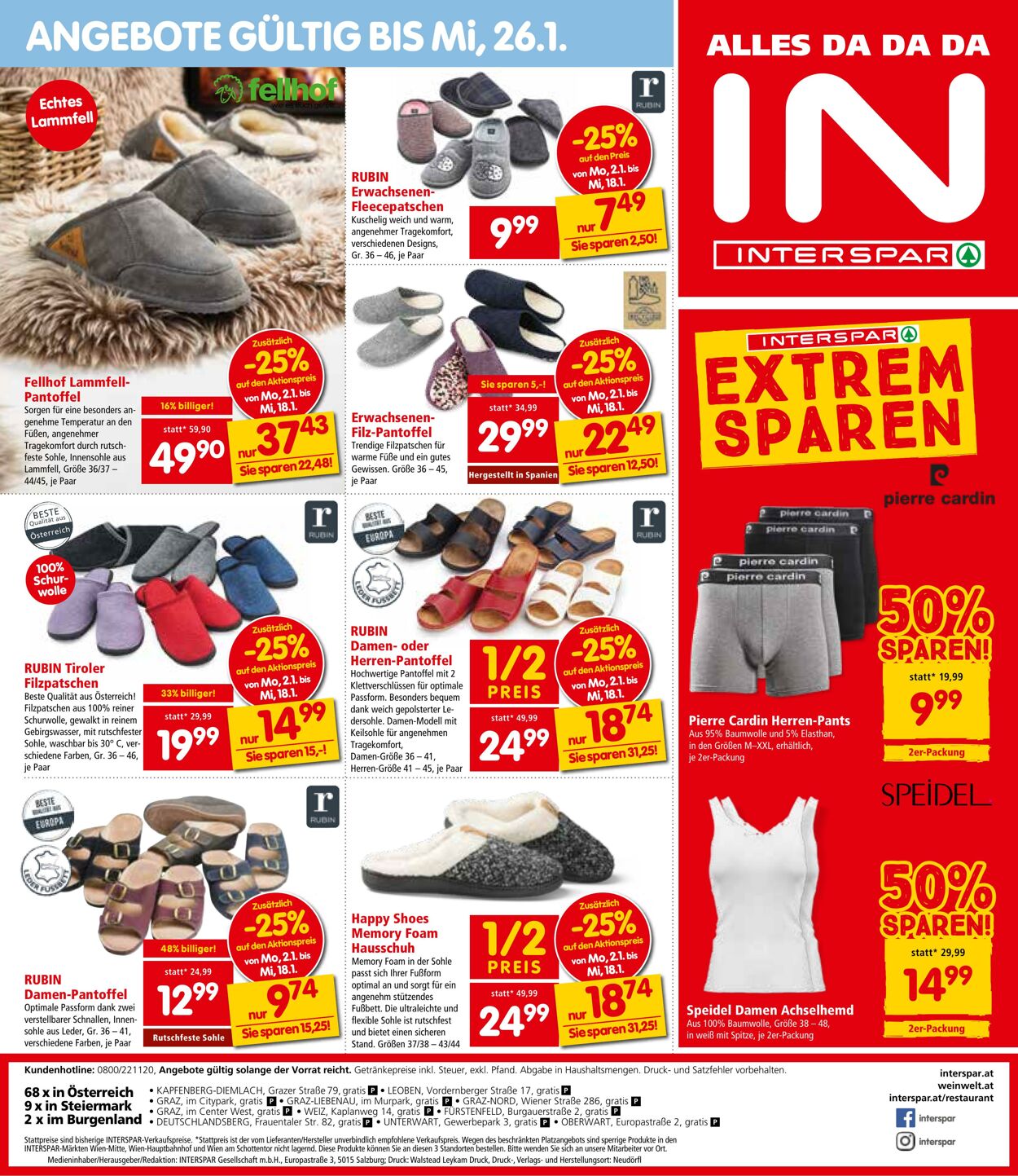 Prospekt Interspar 02.01.2023 - 18.01.2023