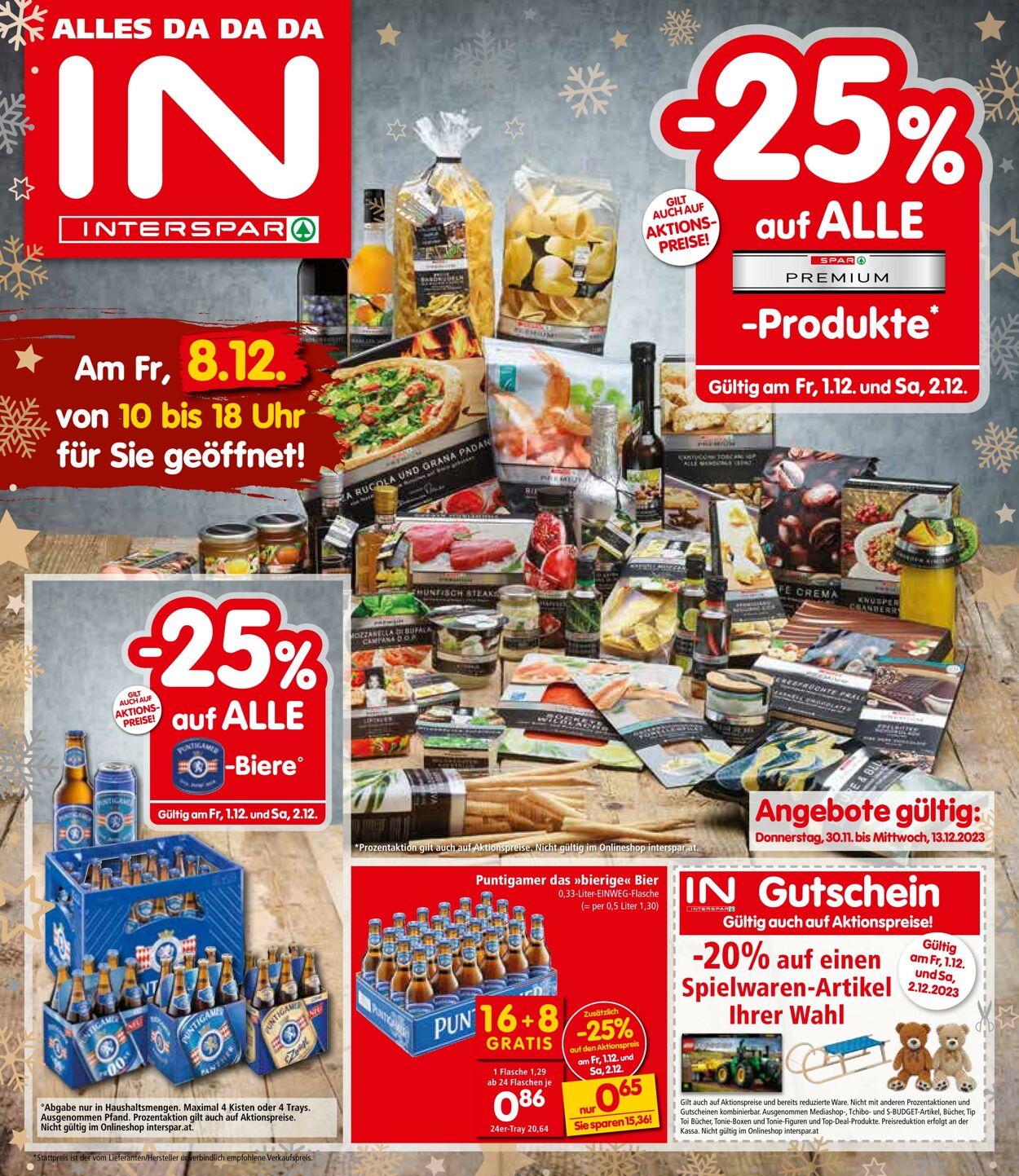 Prospekt Interspar 30.11.2023 - 13.12.2023