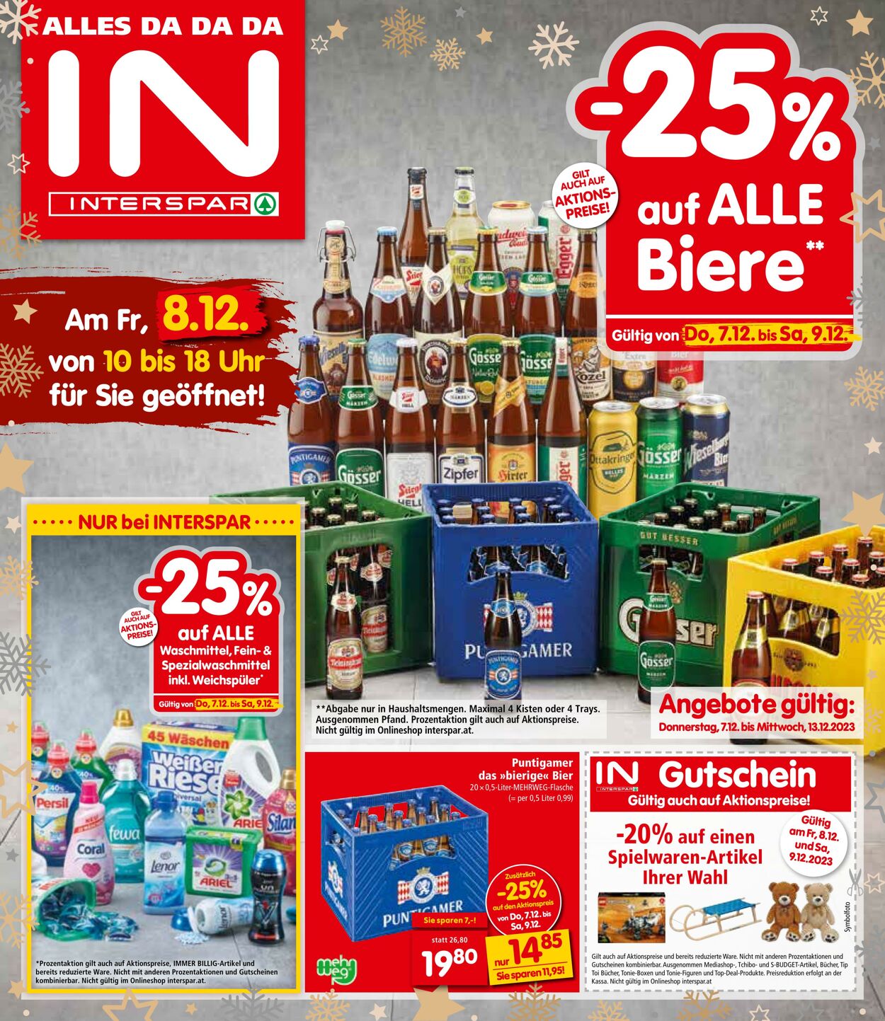 Prospekt Interspar 07.12.2023 - 13.12.2023