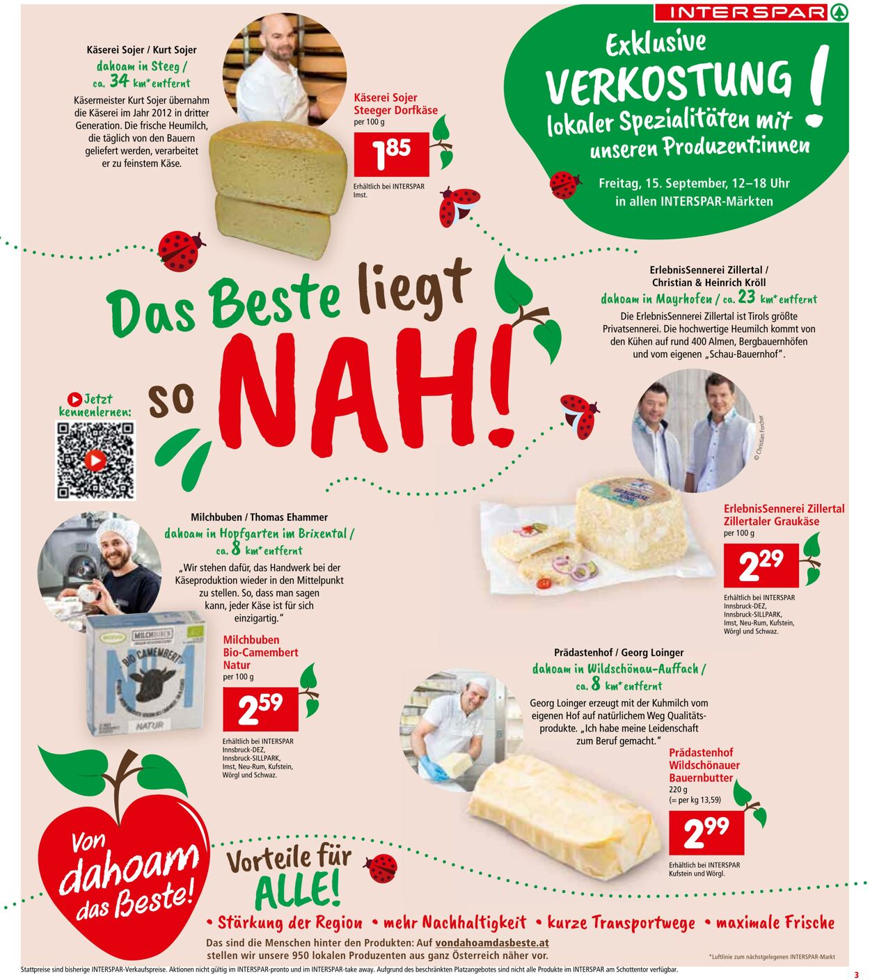 Prospekt Interspar 14.09.2023 - 27.09.2023