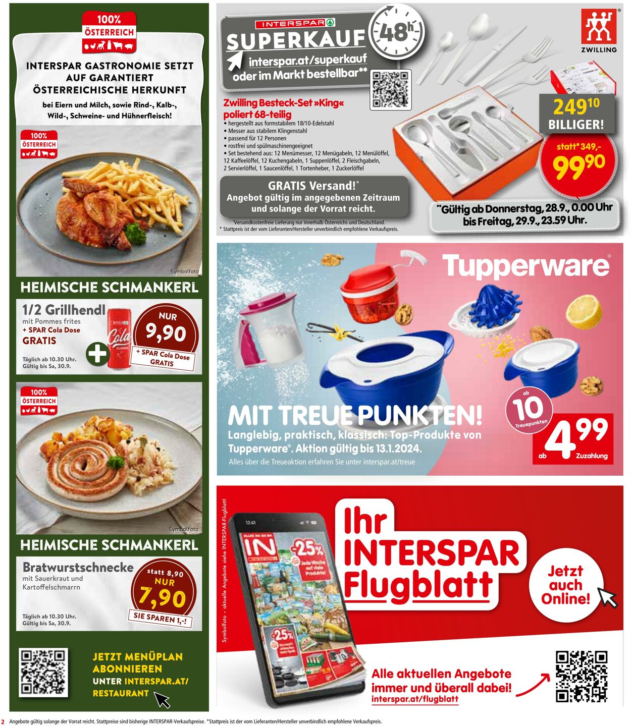 Prospekt Interspar 28.09.2023 - 11.10.2023