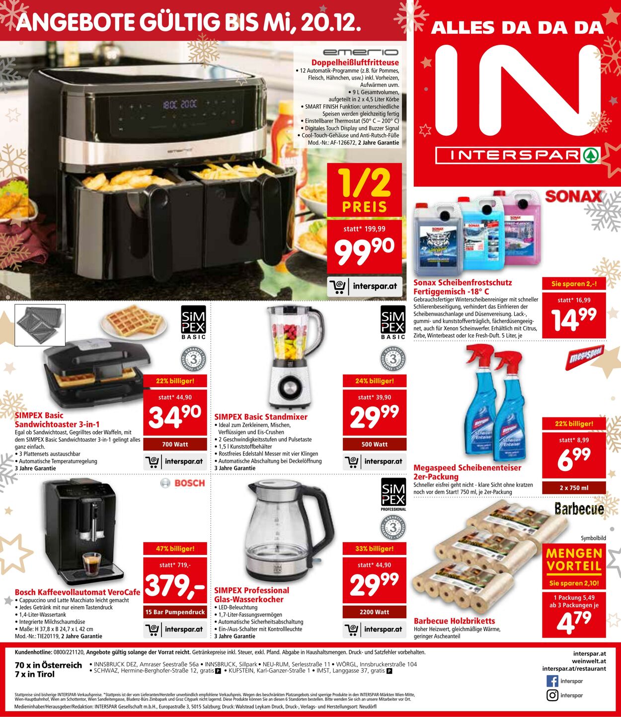 Prospekt Interspar 30.11.2023 - 13.12.2023