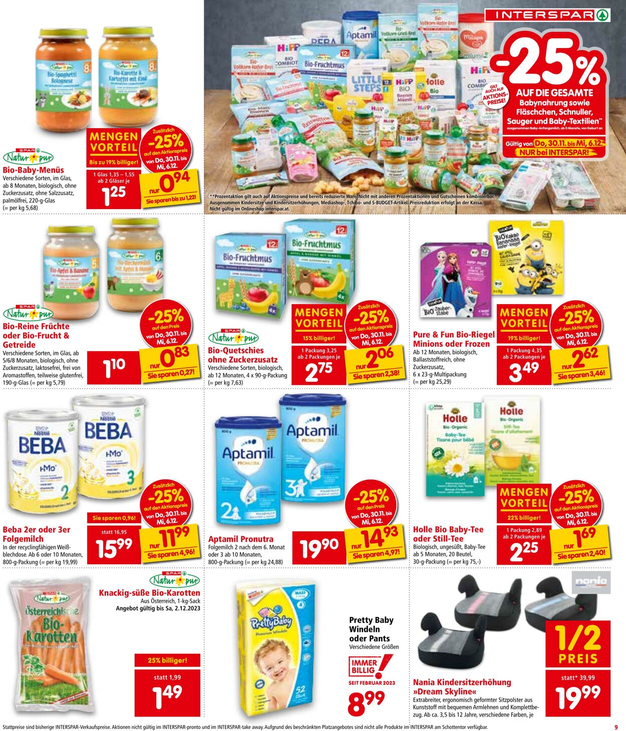 Prospekt Interspar 30.11.2023 - 13.12.2023