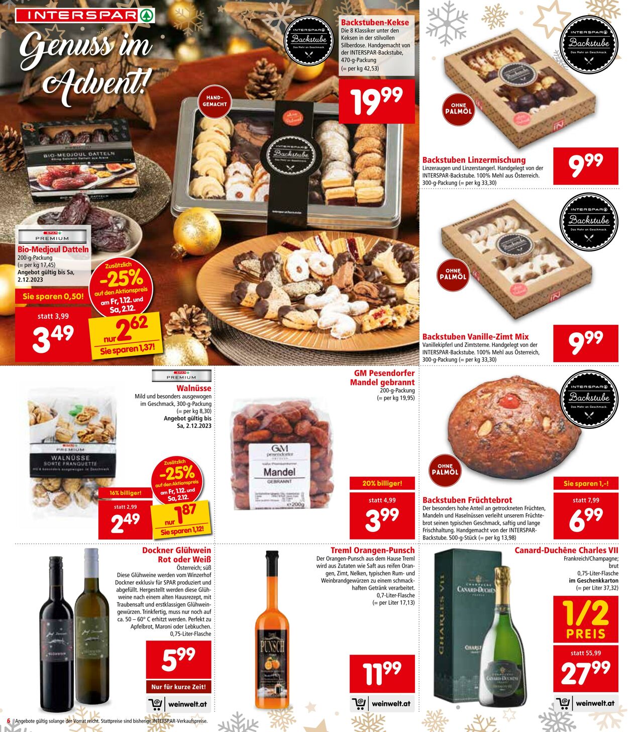 Prospekt Interspar 30.11.2023 - 13.12.2023