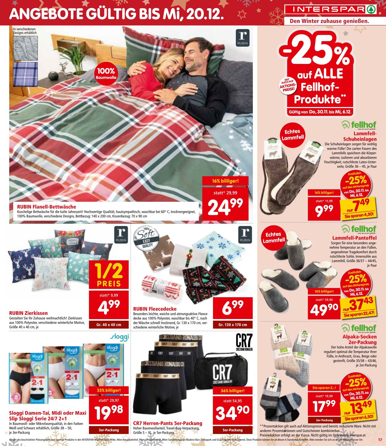 Prospekt Interspar 30.11.2023 - 13.12.2023