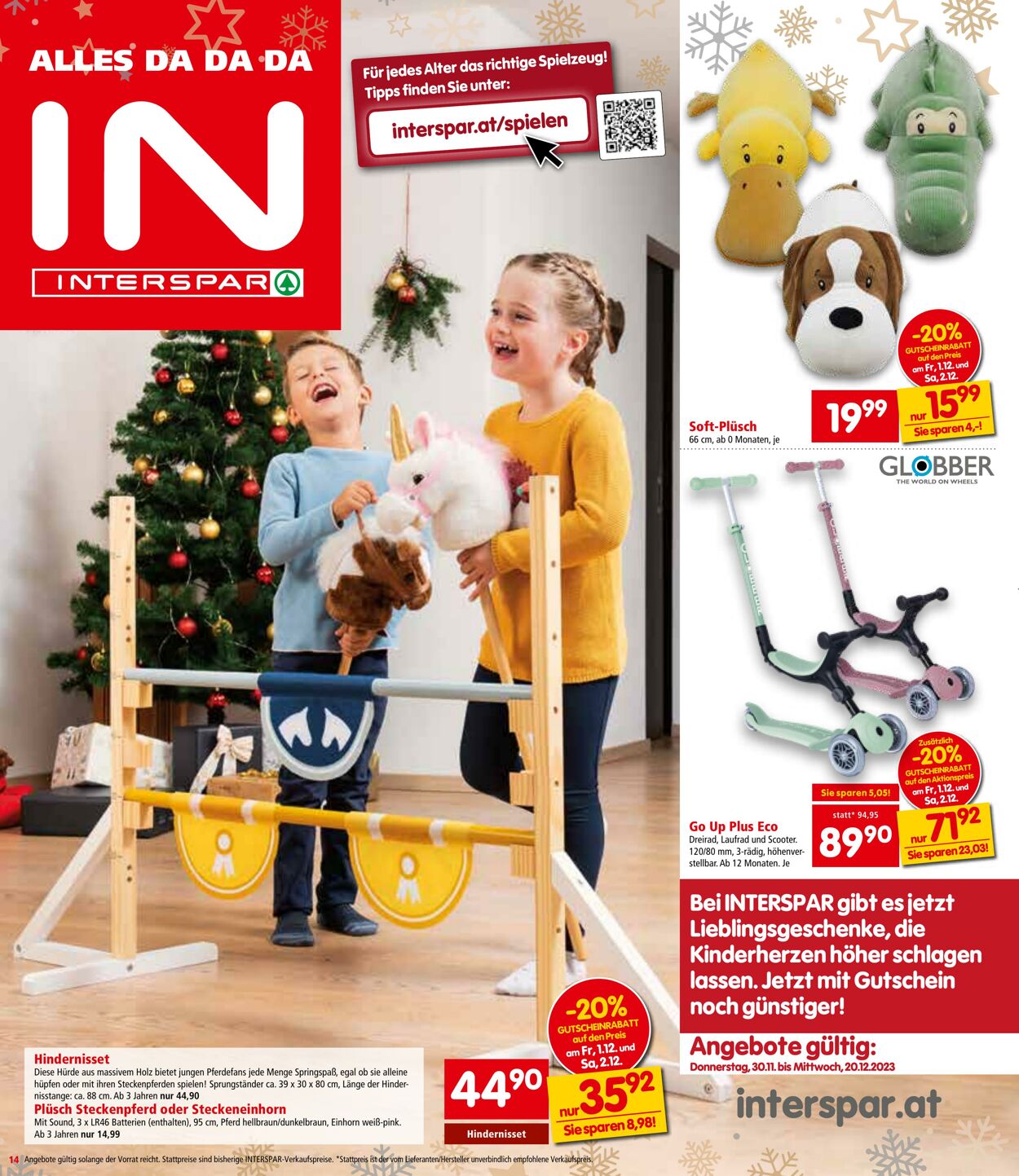 Prospekt Interspar 30.11.2023 - 13.12.2023