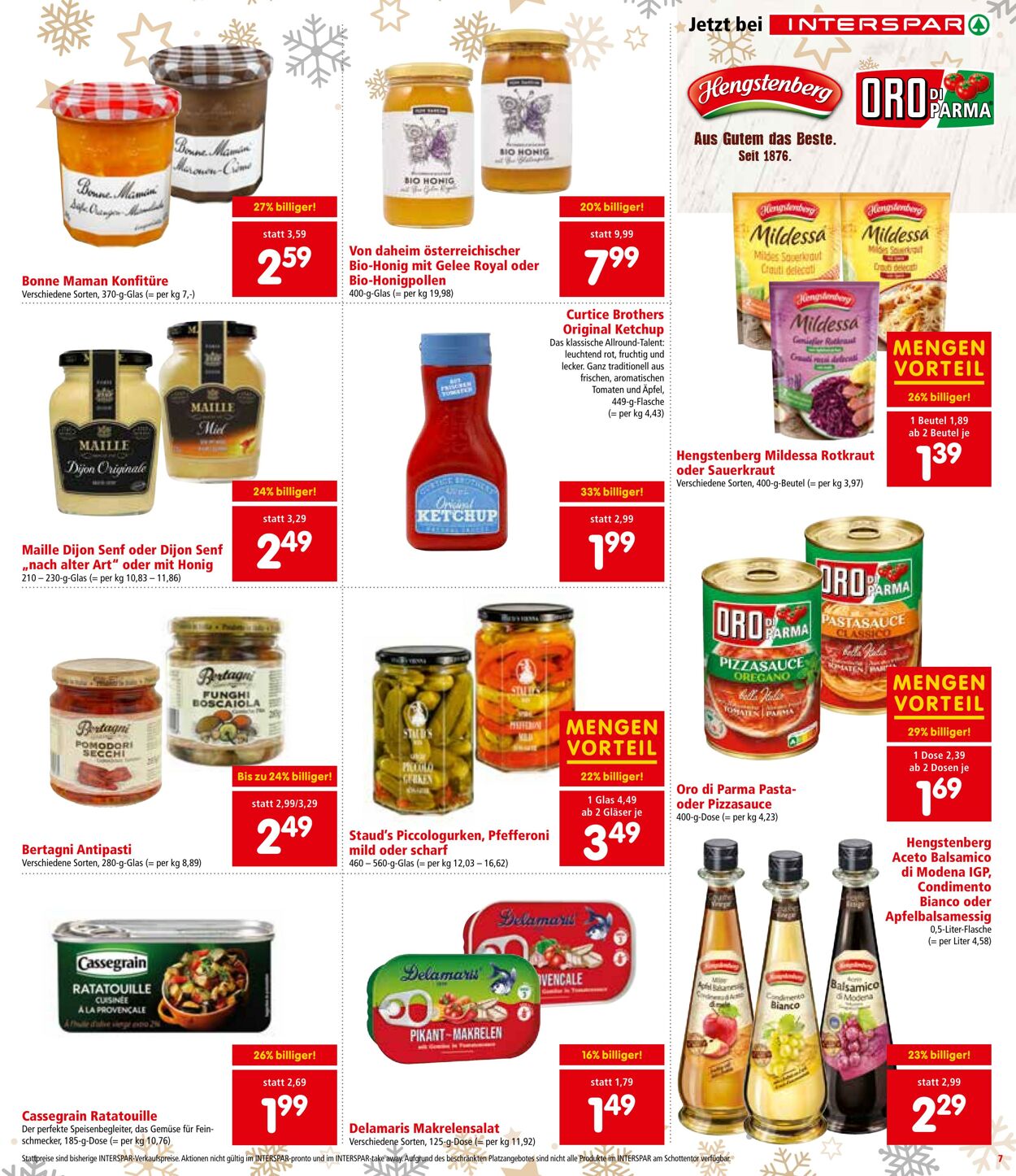 Prospekt Interspar 30.11.2023 - 13.12.2023