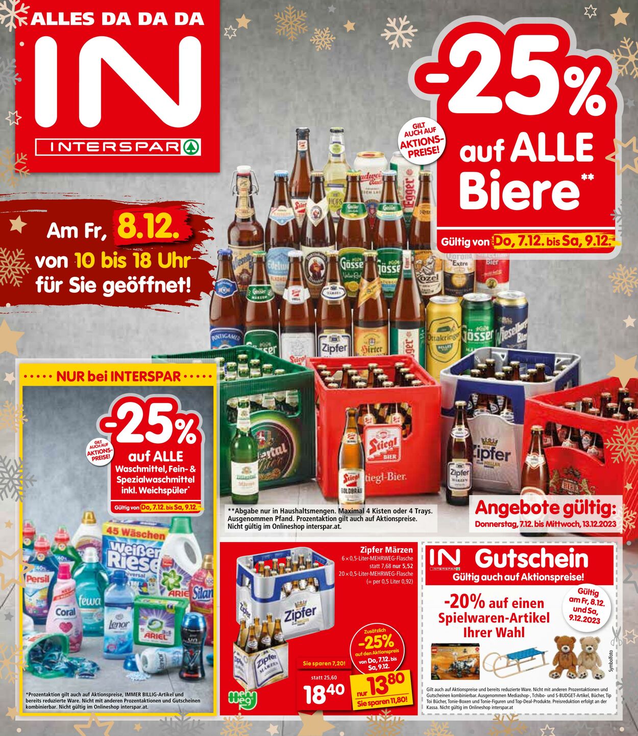 Prospekt Interspar 07.12.2023 - 13.12.2023