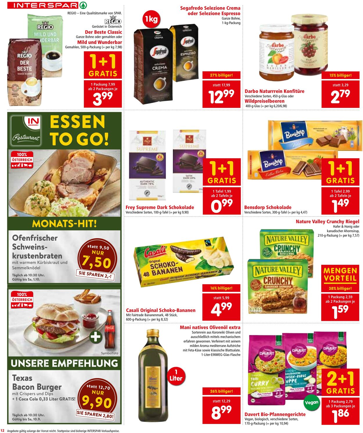 Prospekt Interspar 08.09.2022 - 21.09.2022