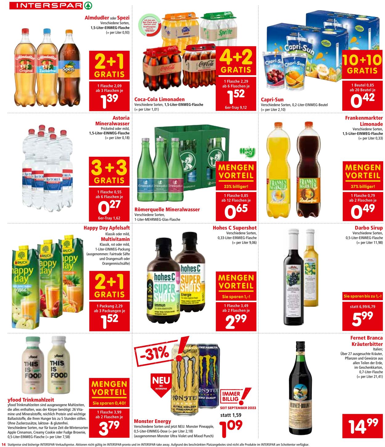 Prospekt Interspar 09.11.2023 - 22.11.2023