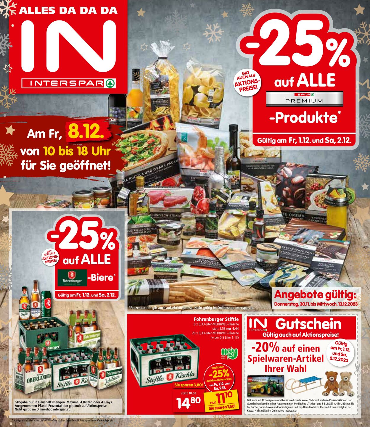 Prospekt Interspar 30.11.2023 - 13.12.2023