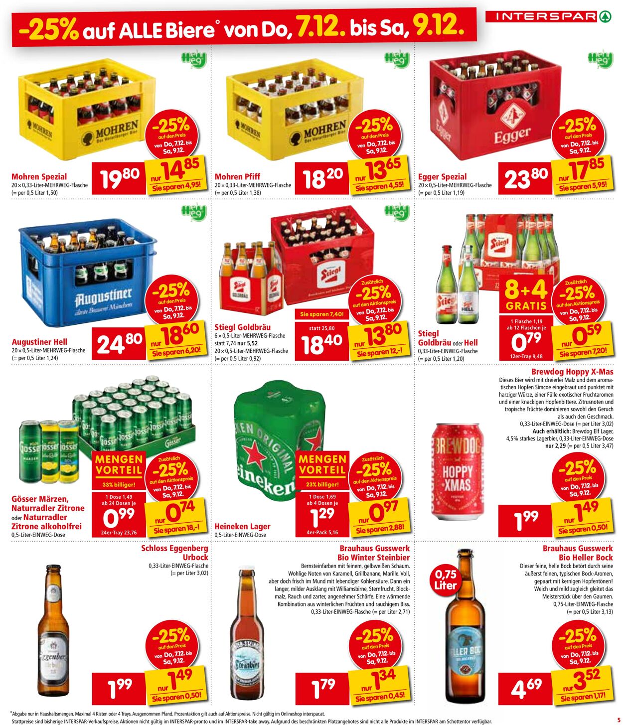 Prospekt Interspar 07.12.2023 - 13.12.2023