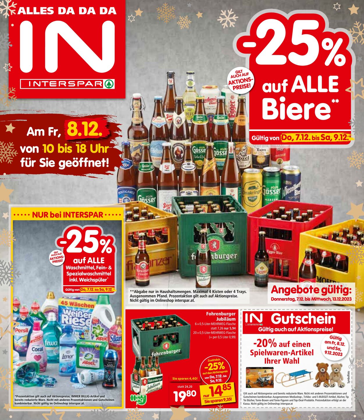 Prospekt Interspar 07.12.2023 - 13.12.2023