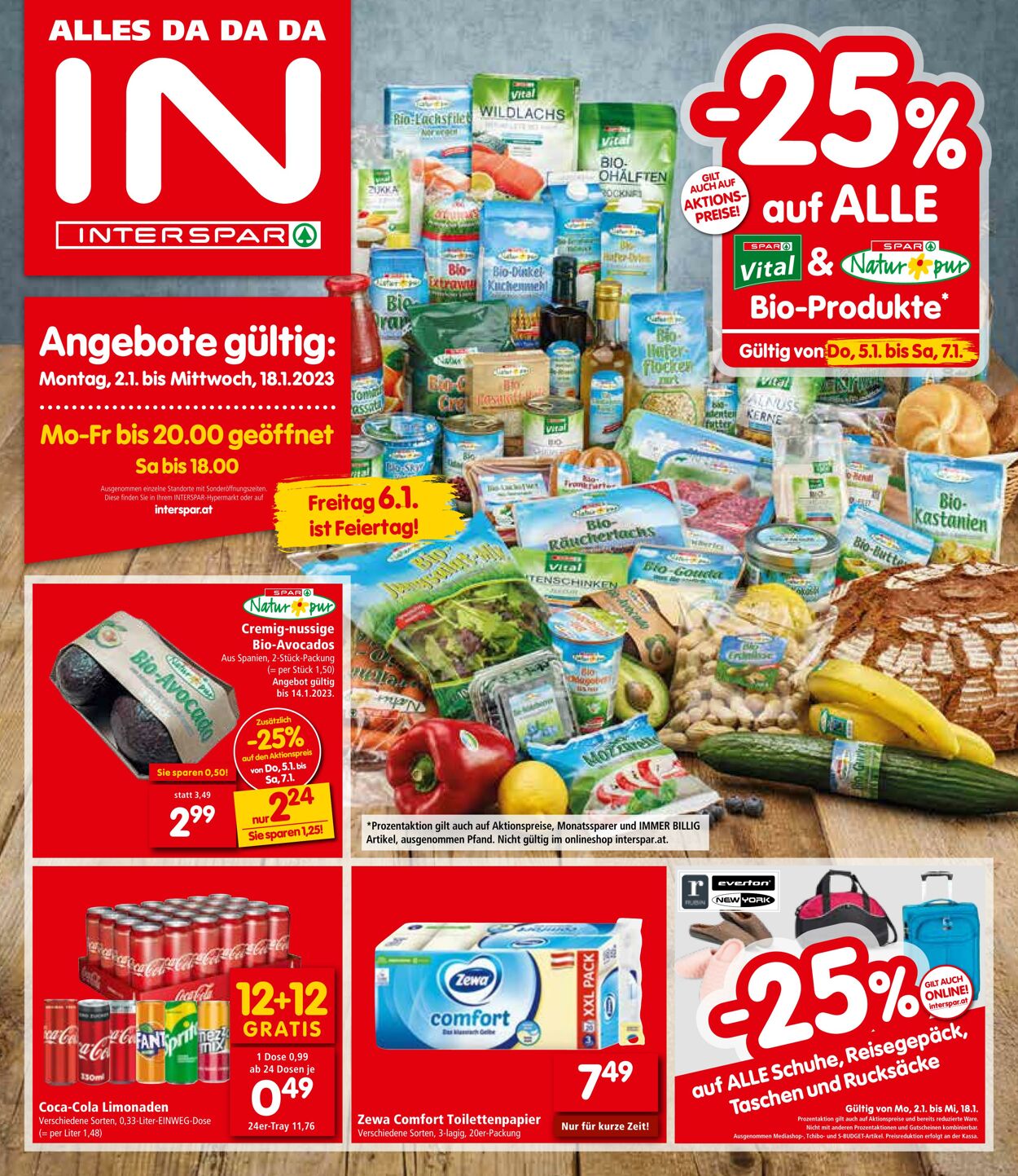 Prospekt Interspar 02.01.2023 - 18.01.2023