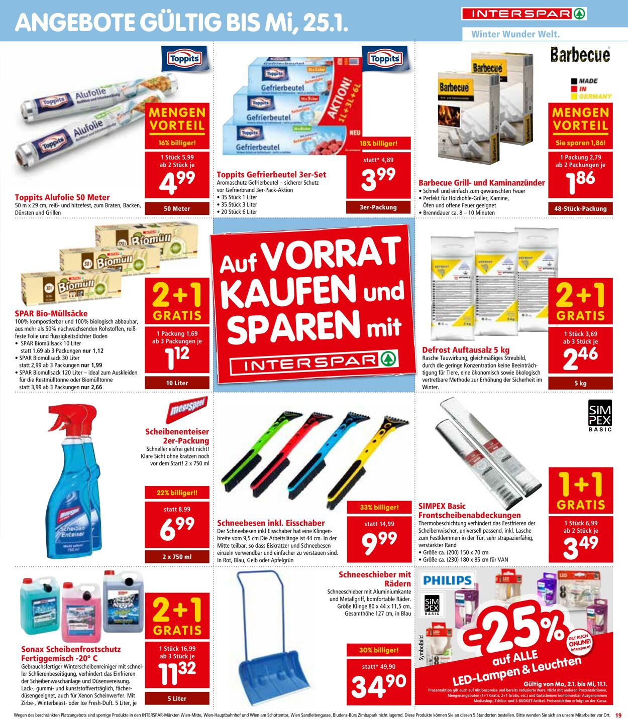 Prospekt Interspar 02.01.2023 - 18.01.2023