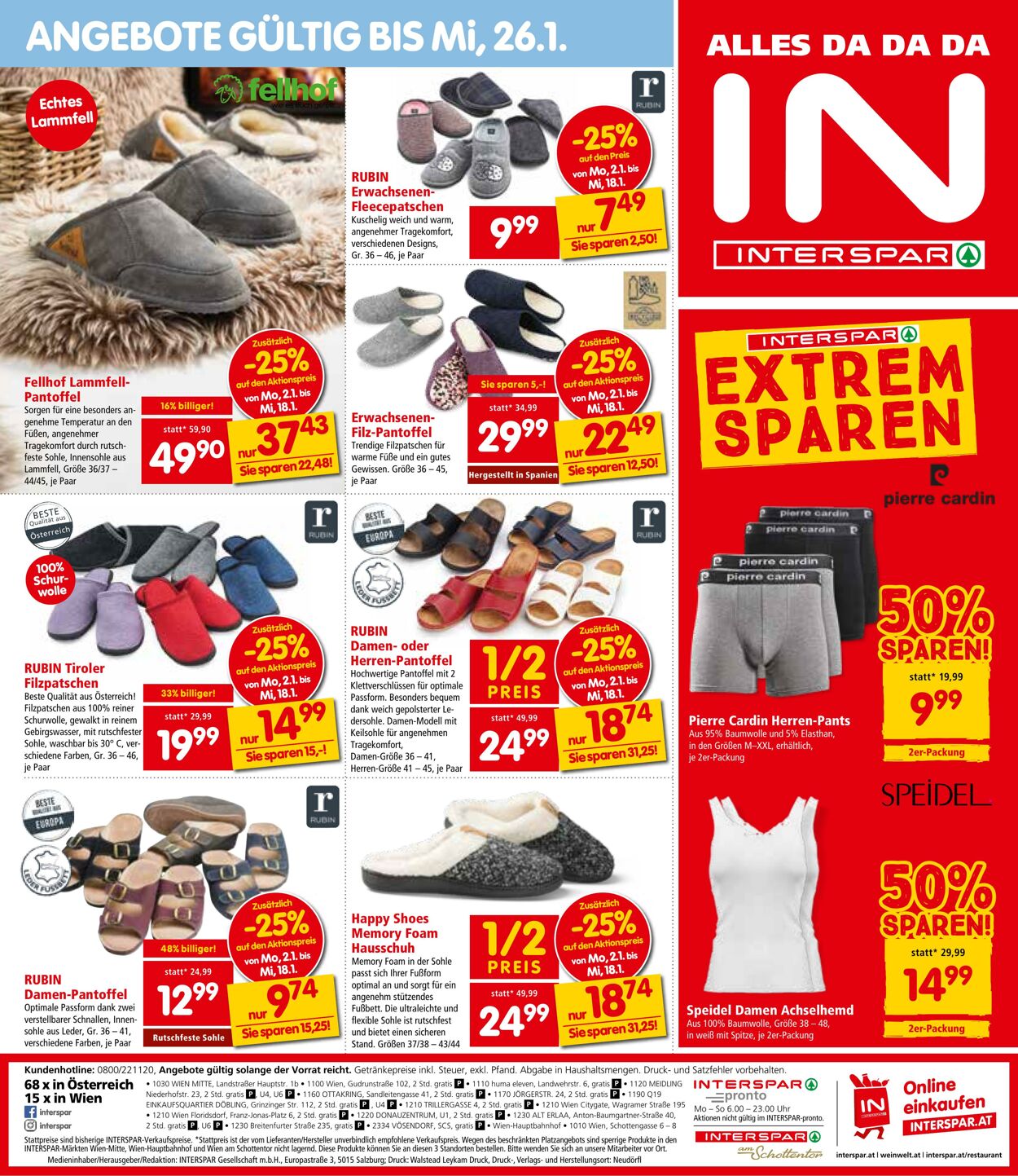 Prospekt Interspar 02.01.2023 - 18.01.2023