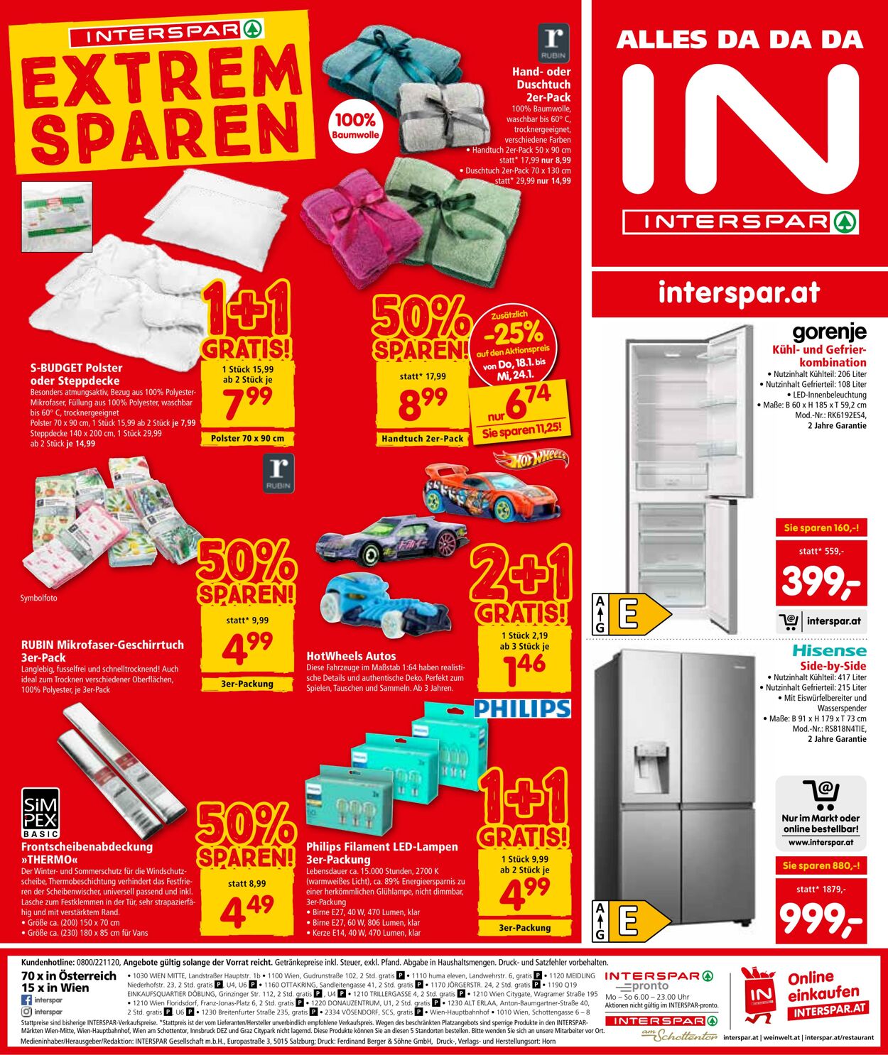 Prospekt Interspar 18.01.2024 - 31.01.2024