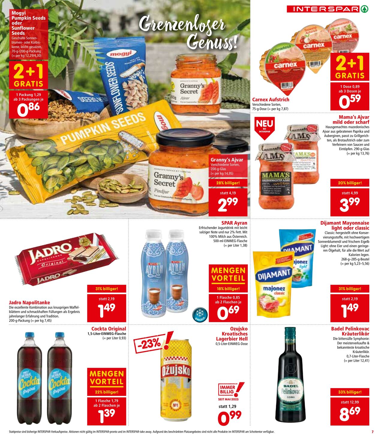 Prospekt Interspar 29.06.2023 - 05.07.2023