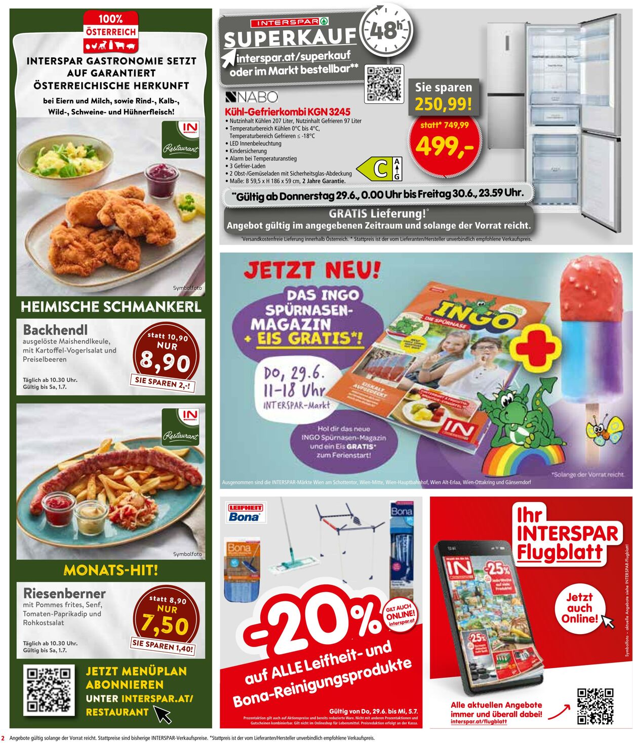 Prospekt Interspar 29.06.2023 - 05.07.2023