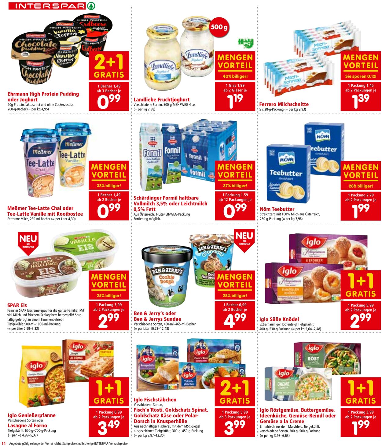 Prospekt Interspar 14.09.2023 - 27.09.2023