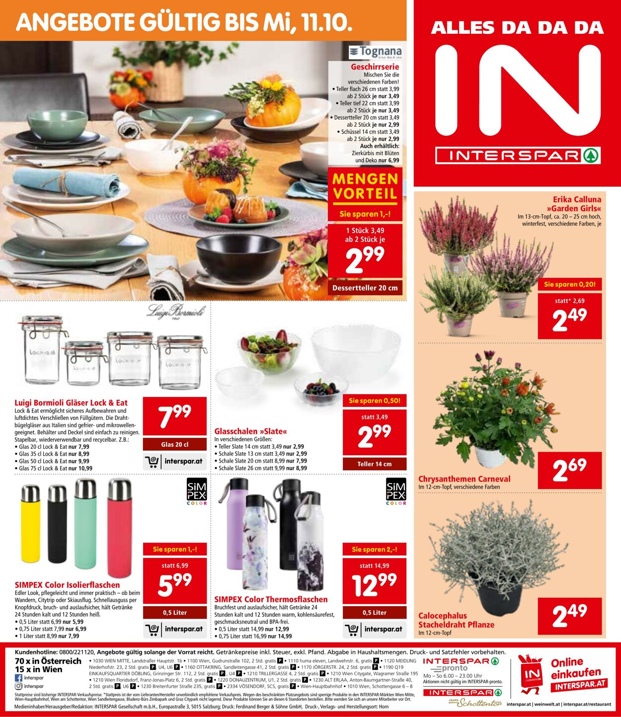 Prospekt Interspar 21.09.2023 - 27.09.2023