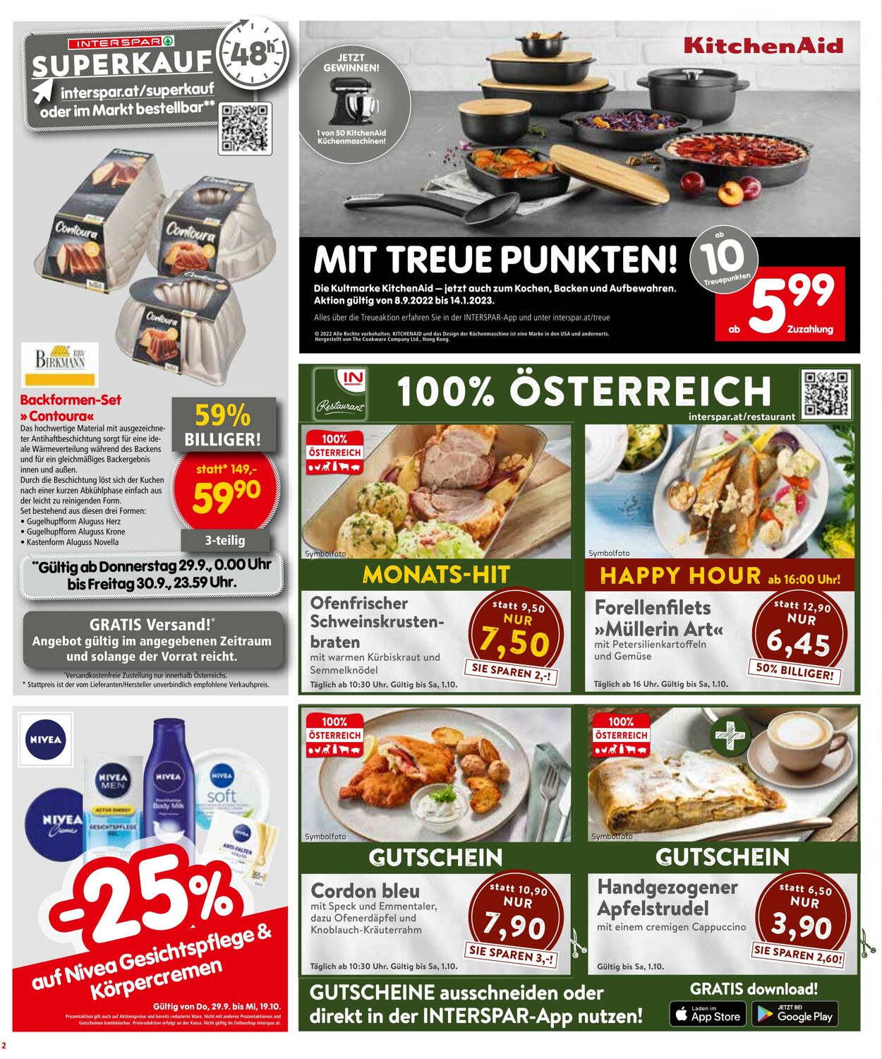 Prospekt Interspar 29.09.2022 - 05.10.2022