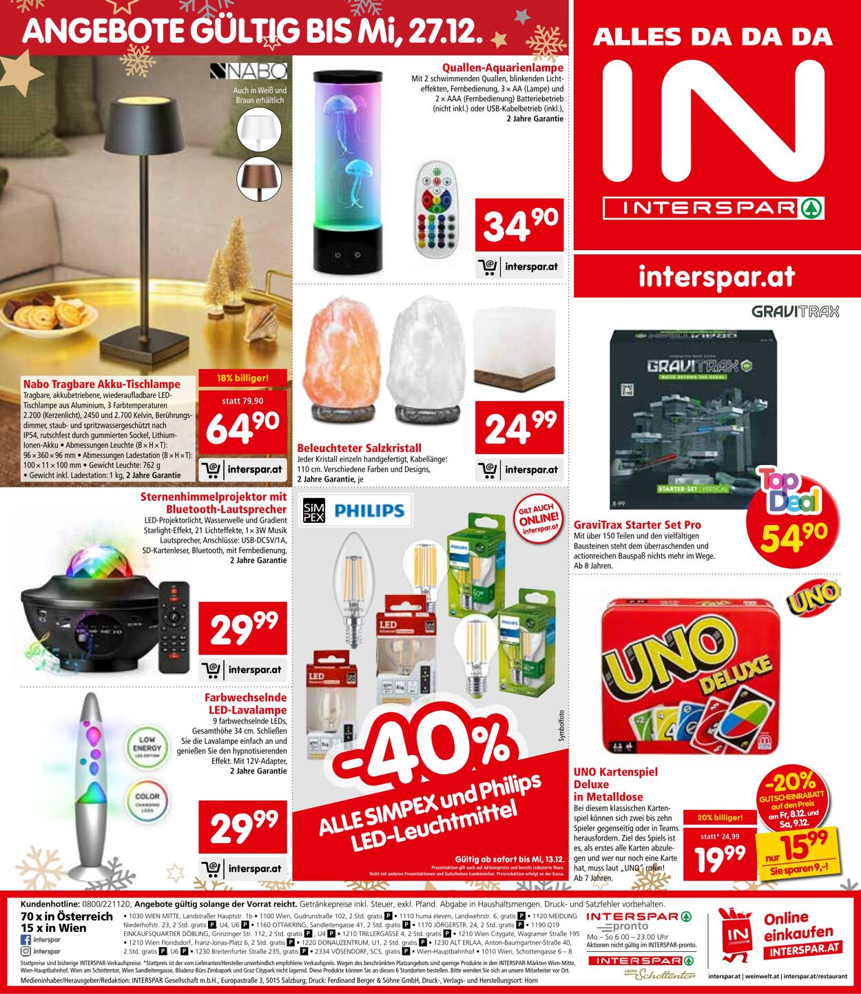 Prospekt Interspar 07.12.2023 - 13.12.2023