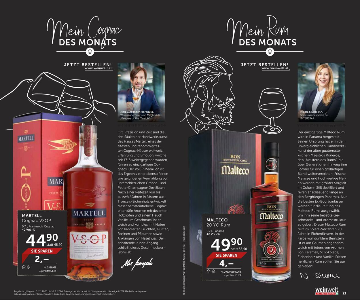 Prospekt Interspar 05.12.2023 - 10.01.2024