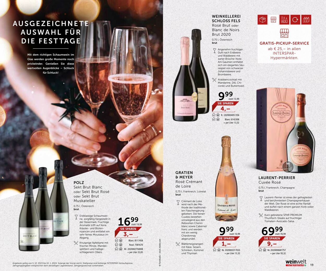 Prospekt Interspar 05.12.2023 - 10.01.2024