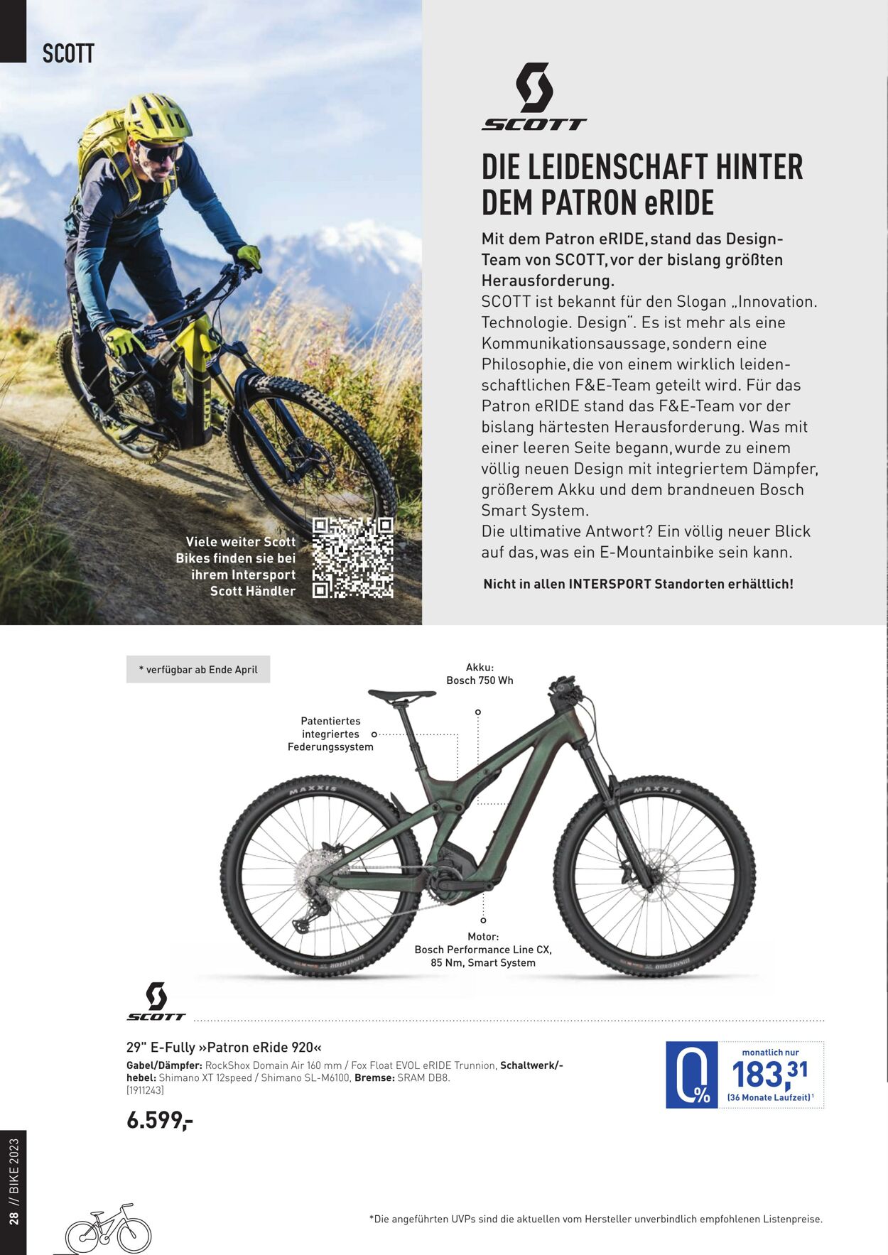 Prospekt Intersport 01.04.2023 - 02.10.2023