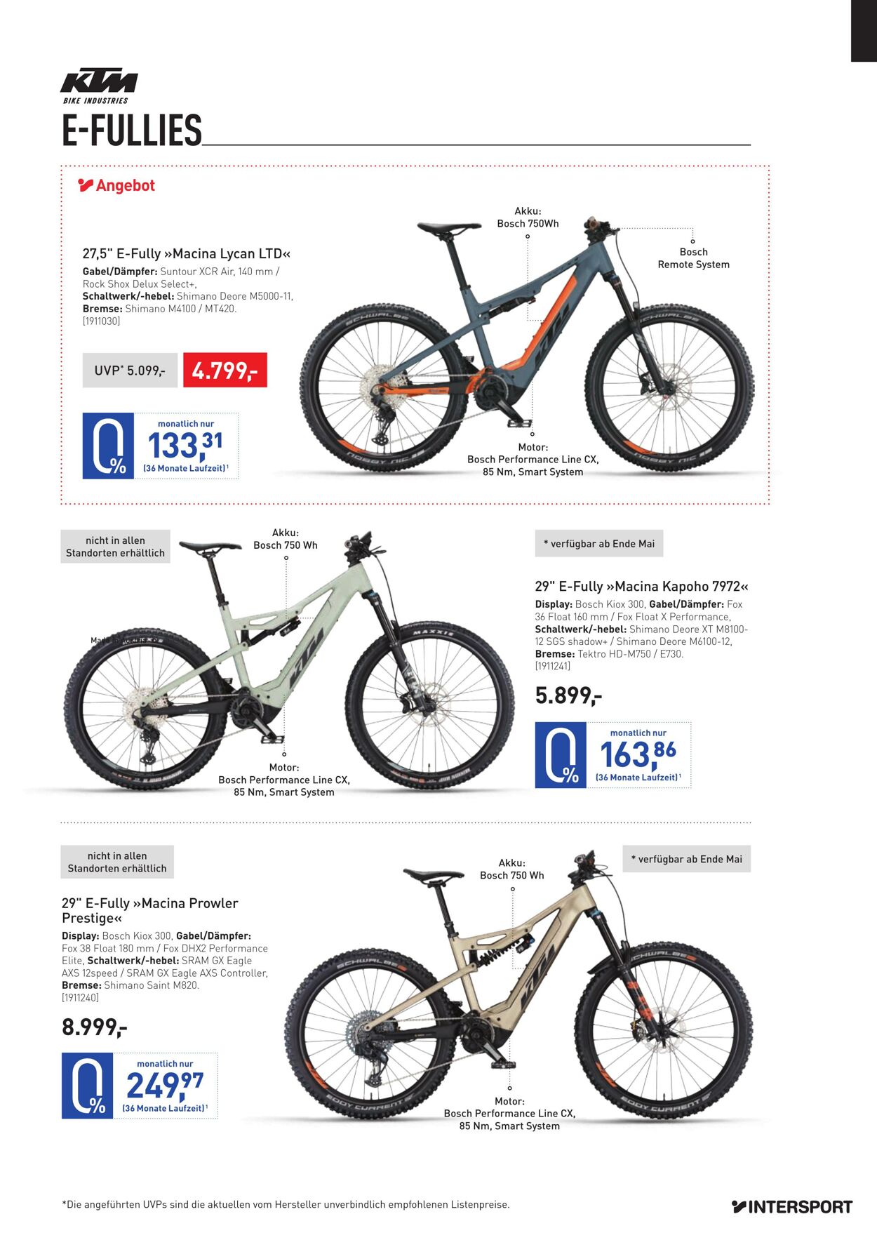 Prospekt Intersport 01.04.2023 - 02.10.2023