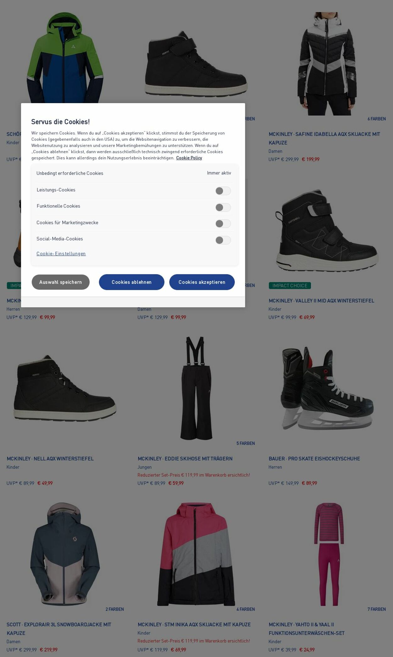 Prospekt Intersport 01.11.2023 - 16.11.2023