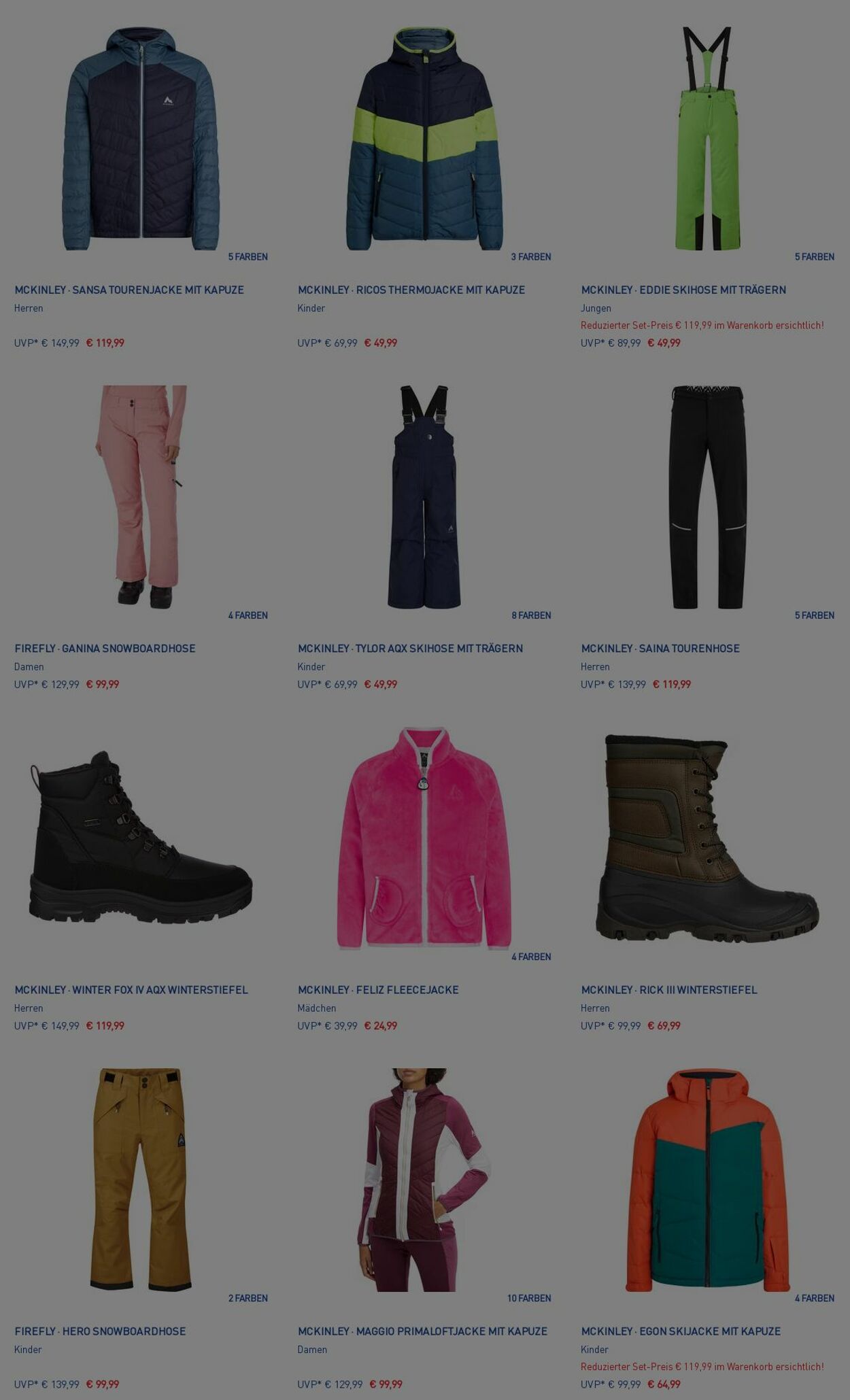 Prospekt Intersport 01.11.2023 - 16.11.2023