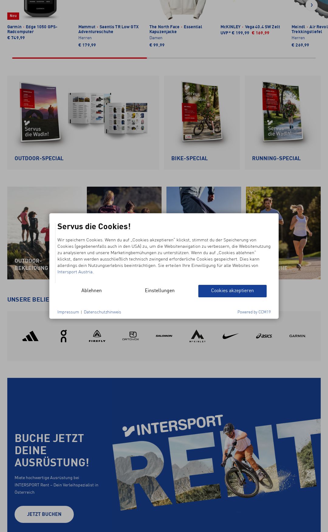 Prospekt Intersport 01.09.2024 - 16.09.2024