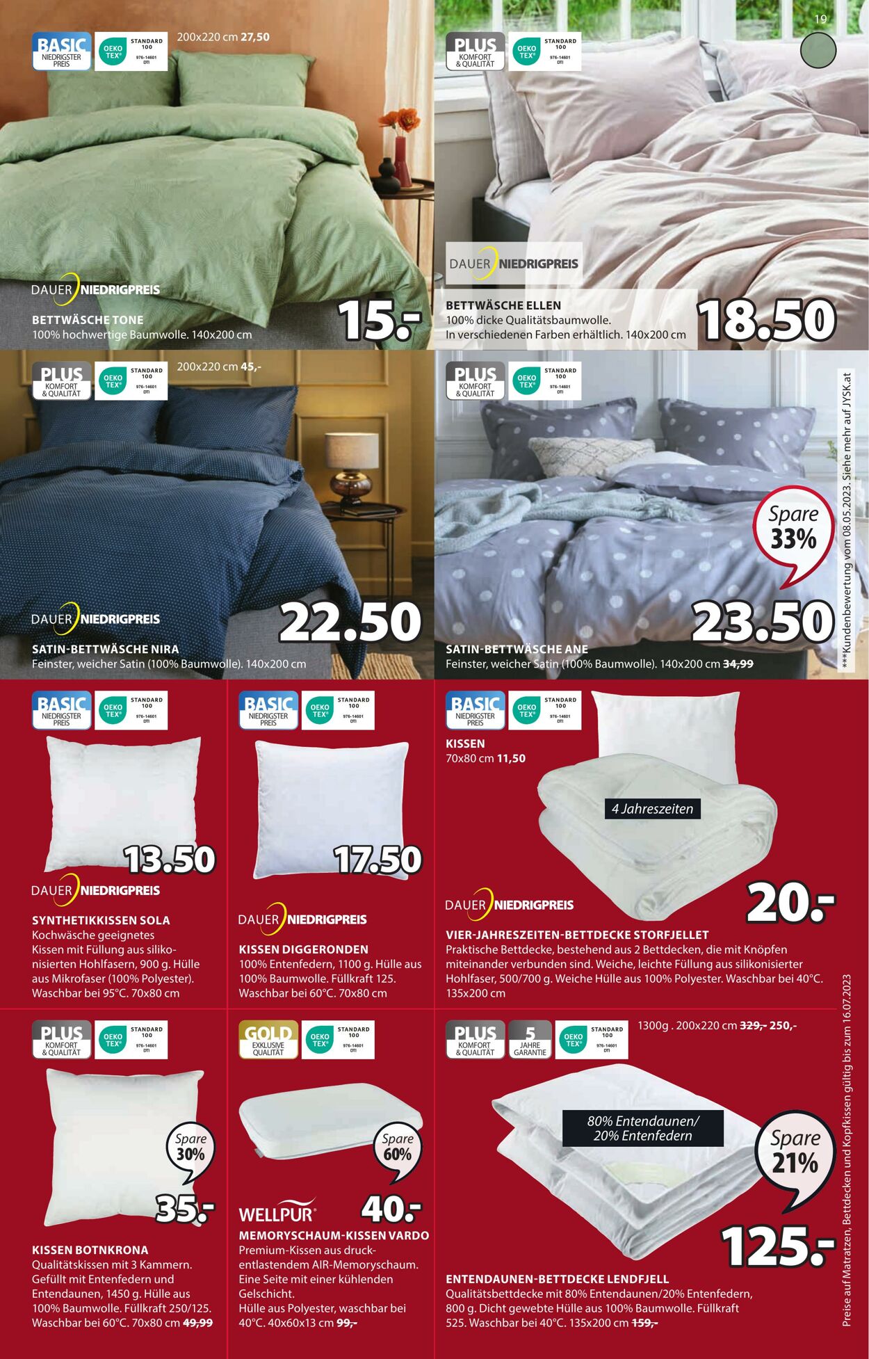 Prospekt Jysk 07.06.2023 - 11.07.2023