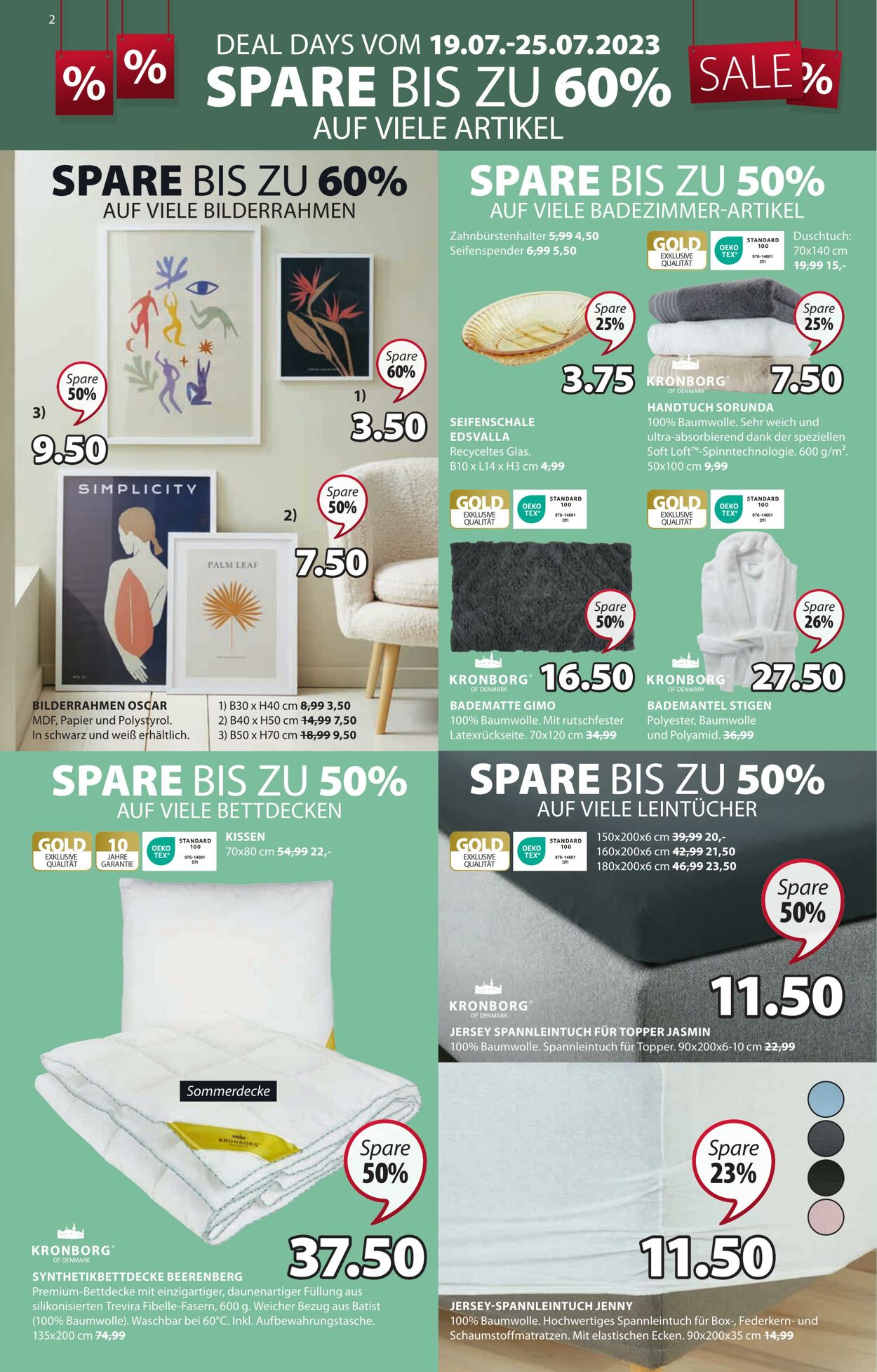 Prospekt Jysk 19.07.2023 - 15.08.2023