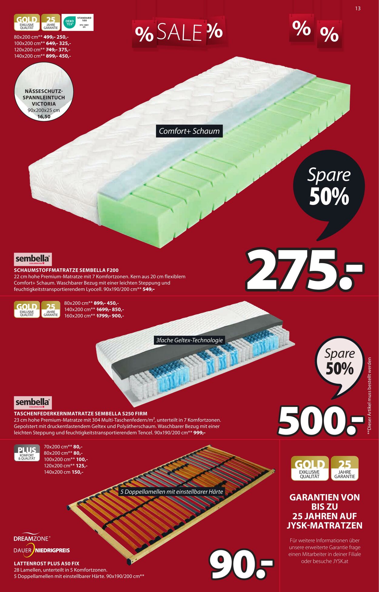 Prospekt Jysk 19.07.2023 - 15.08.2023