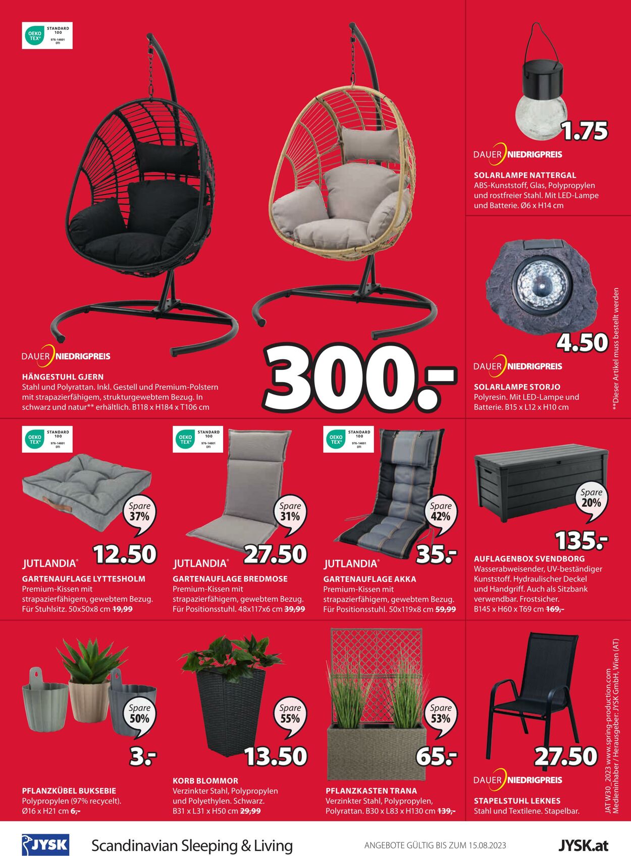 Prospekt Jysk 27.07.2023 - 15.08.2023
