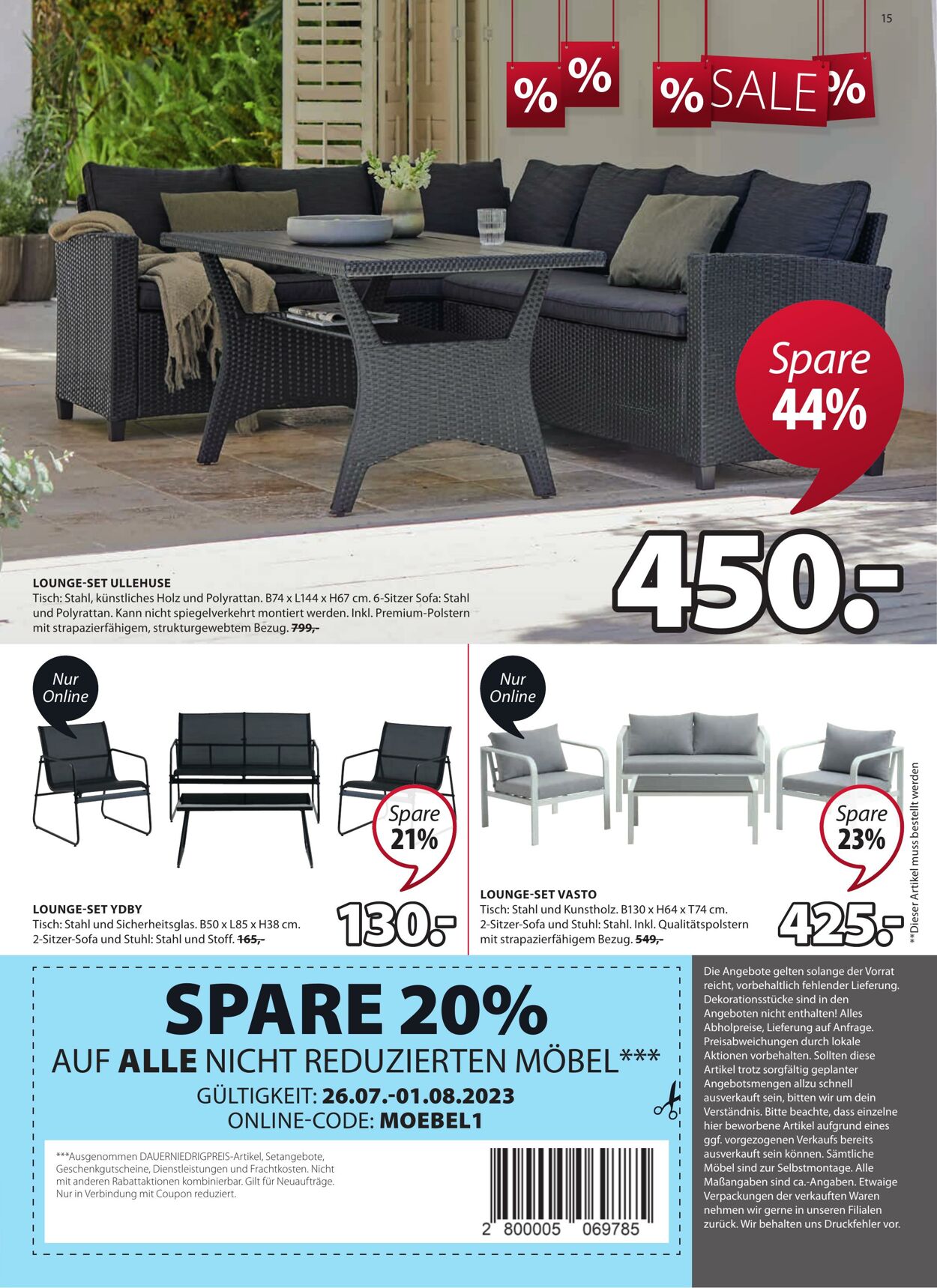 Prospekt Jysk 27.07.2023 - 15.08.2023