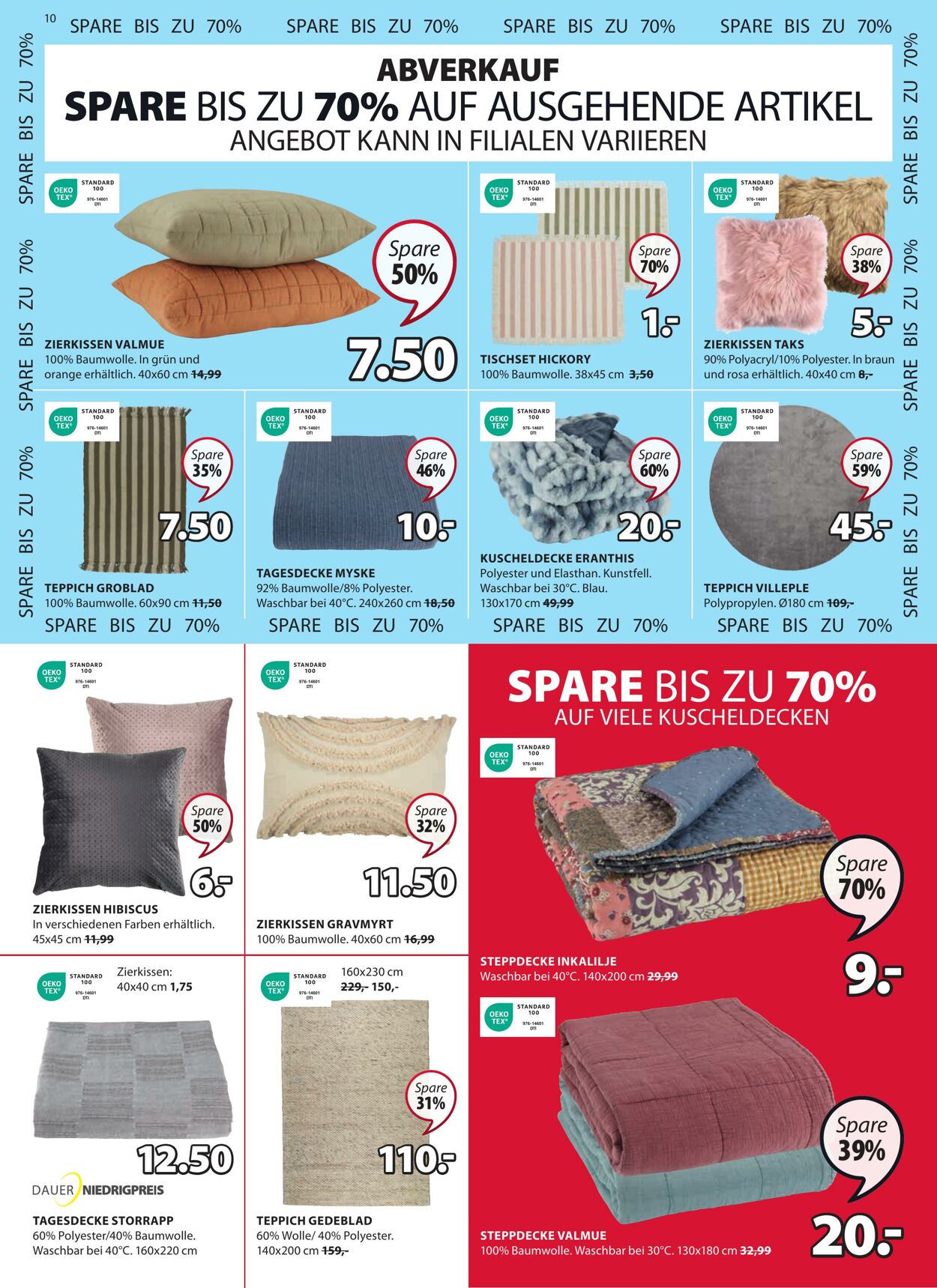 Prospekt Jysk 27.07.2023 - 15.08.2023