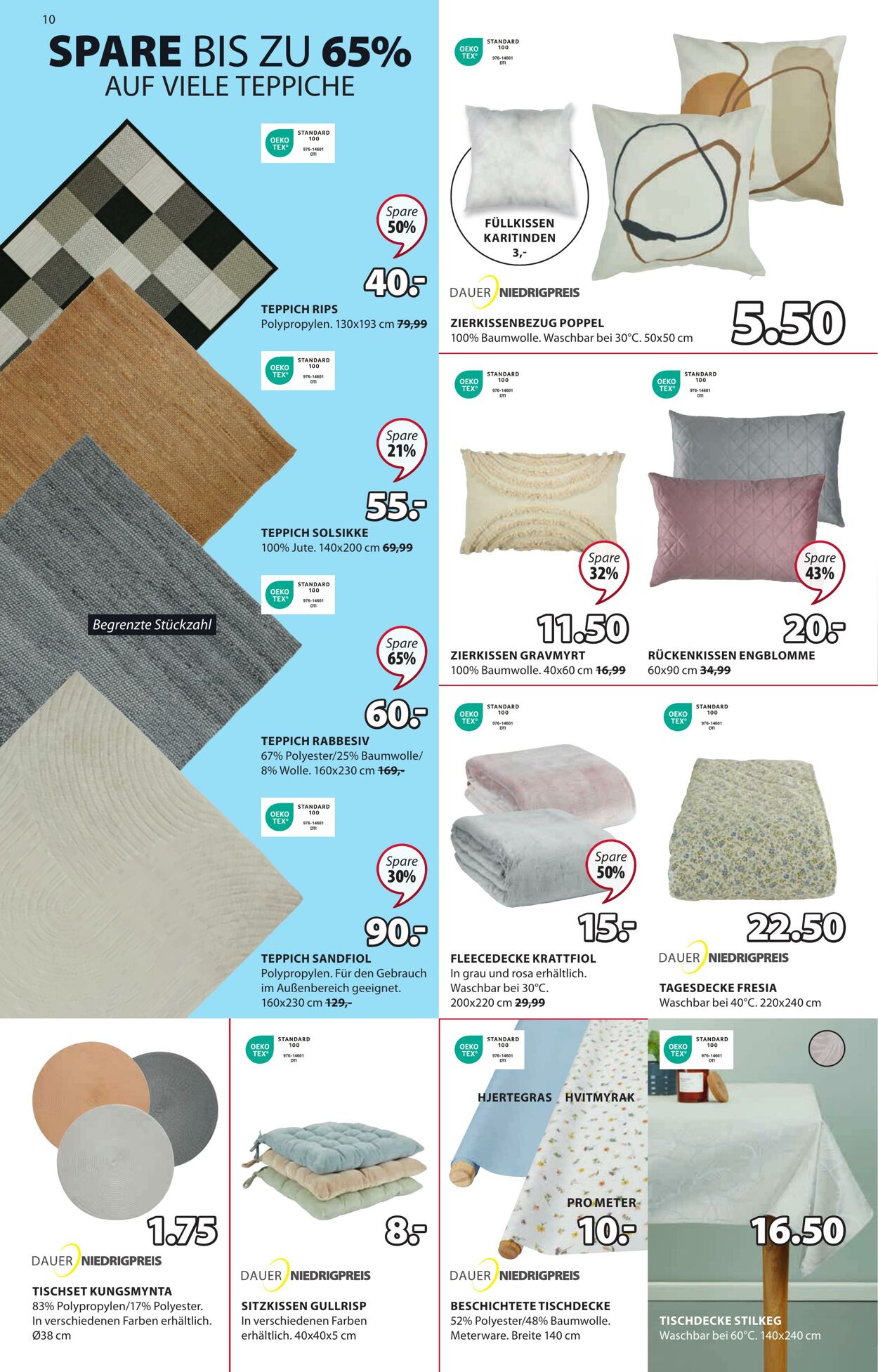 Prospekt Jysk 02.08.2023 - 18.08.2023