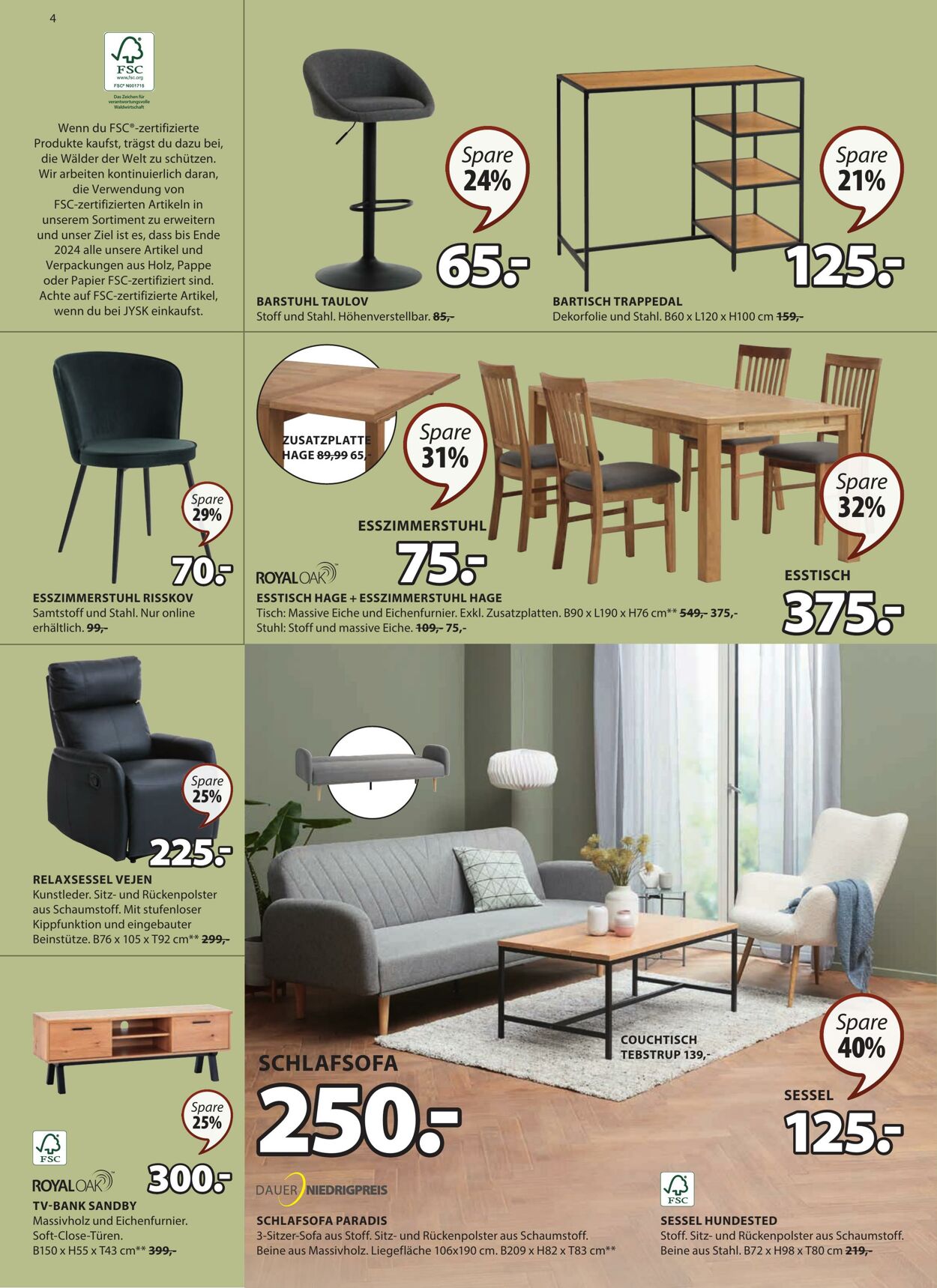 Prospekt Jysk 23.08.2023 - 19.09.2023