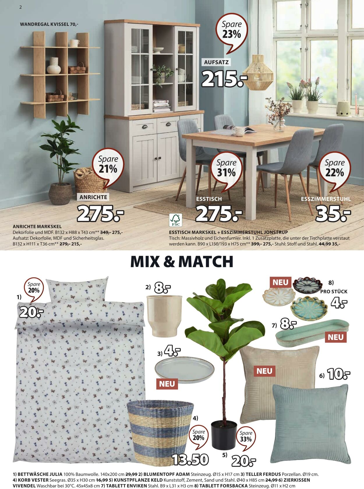 Prospekt Jysk 23.08.2023 - 19.09.2023